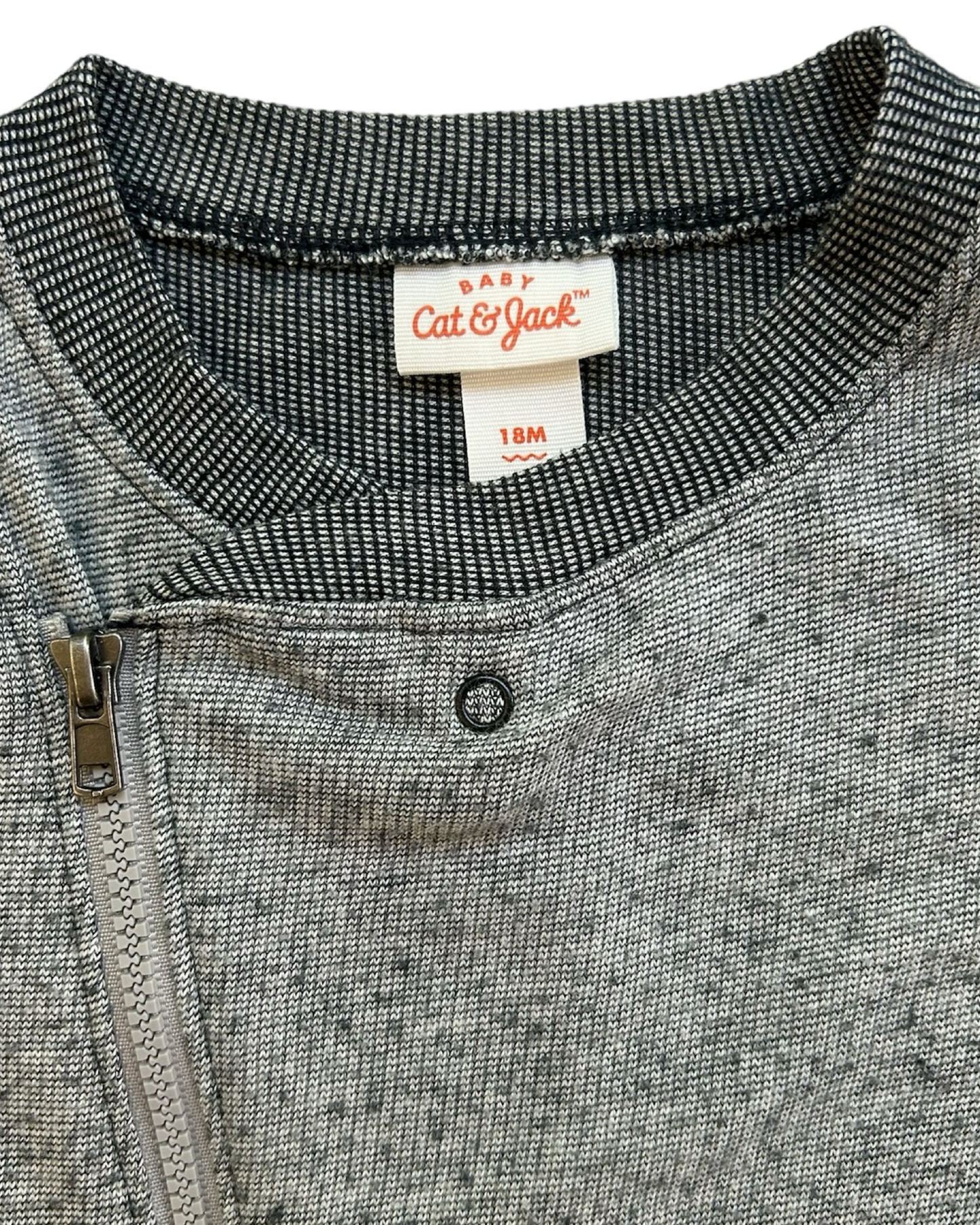 18M Baby Boys Cat & Jack Bodysuit Long Sleeve Romper.