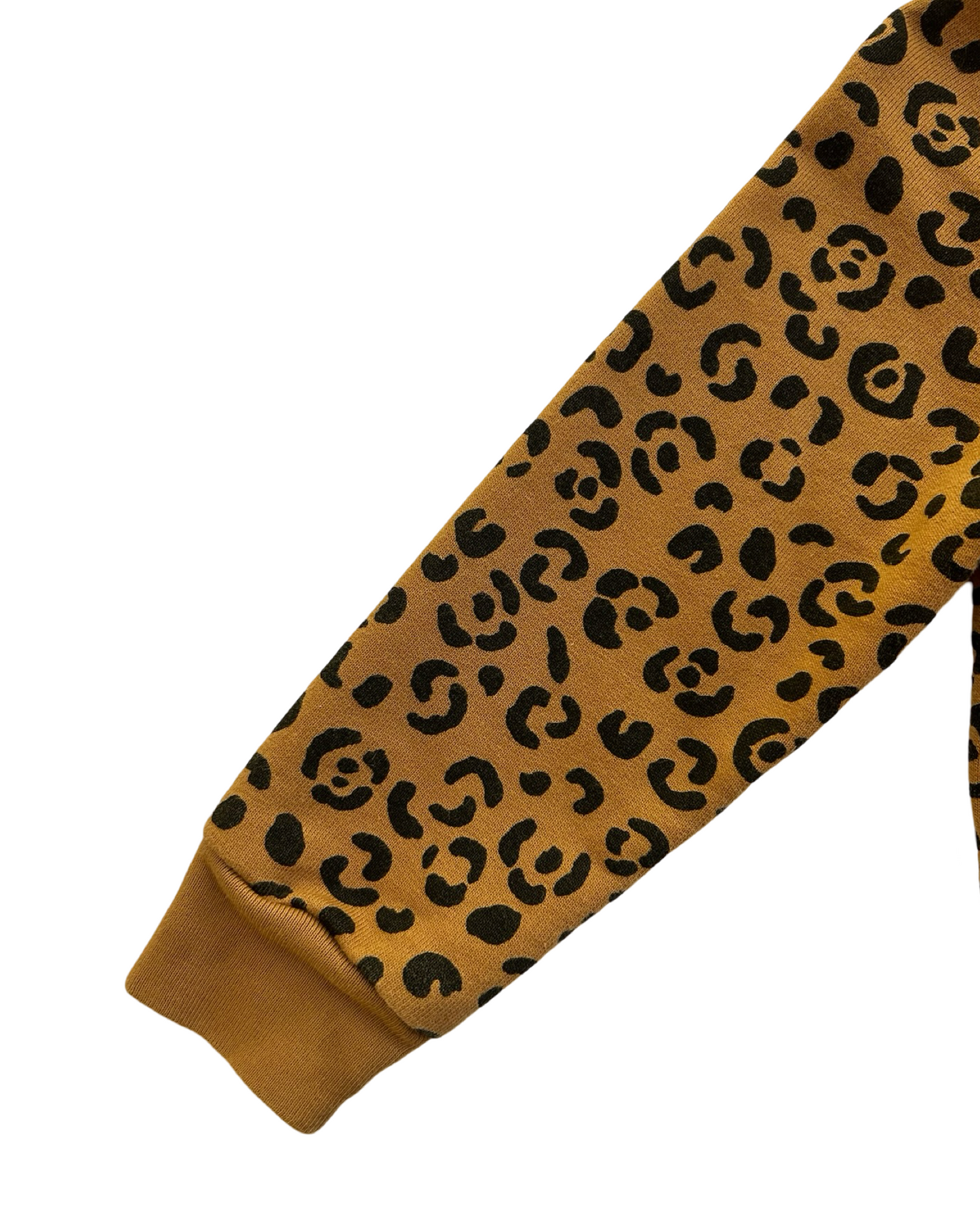 12M-18M Baby Girl Tea Collection Leopard Zippered Hooded Romper