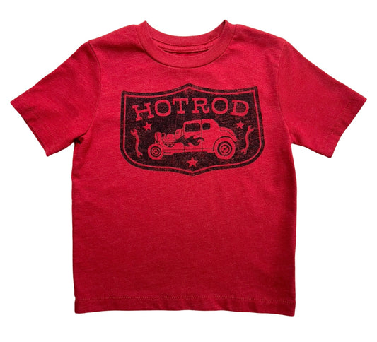 2 YEARS Baby Boys - Baby Gap Short Sleeve Hot Rod Car Logo T-Shirt.
