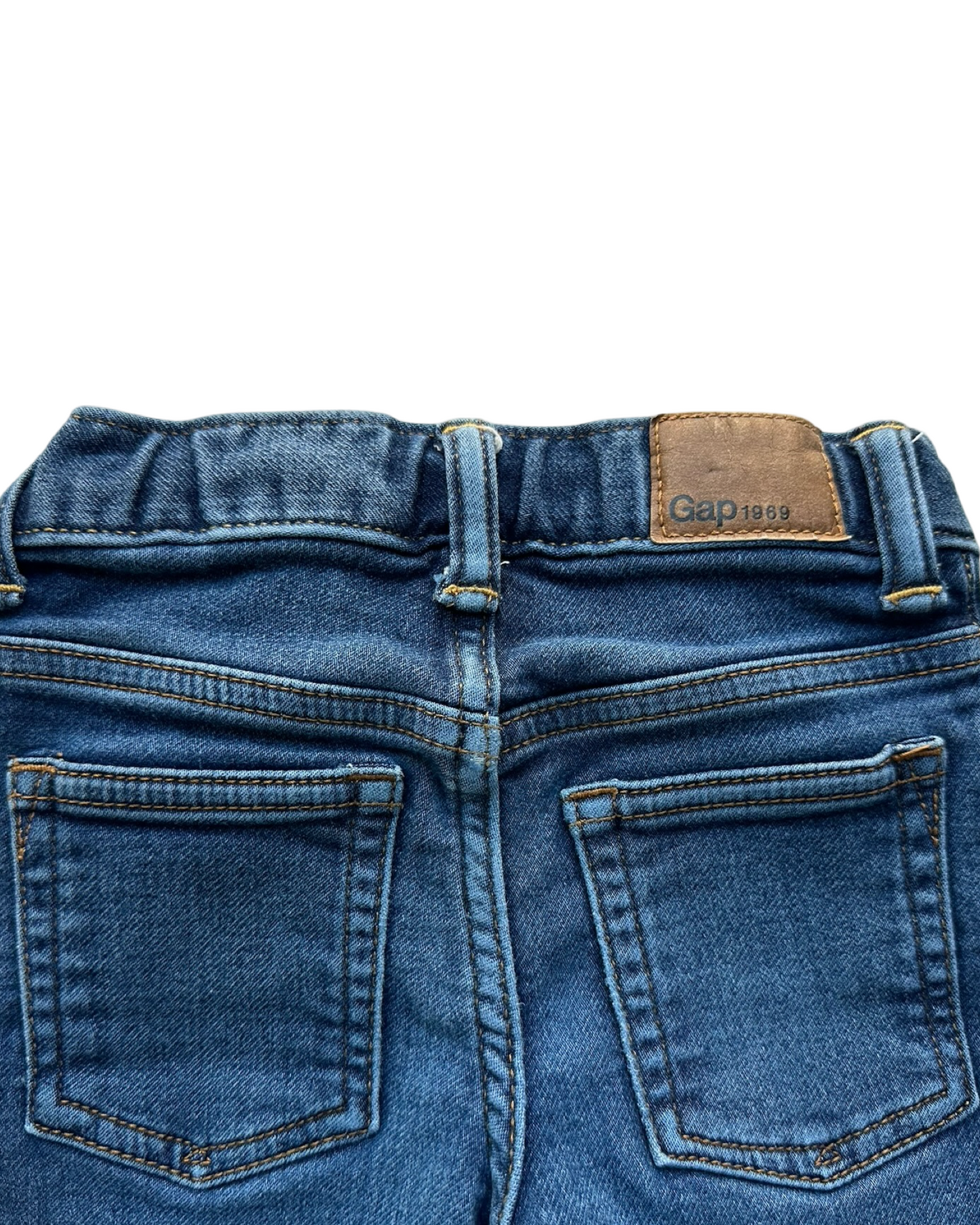 18M - 24M Baby Girls Baby Gap Adjustable Waist Slim Jeans Pant.