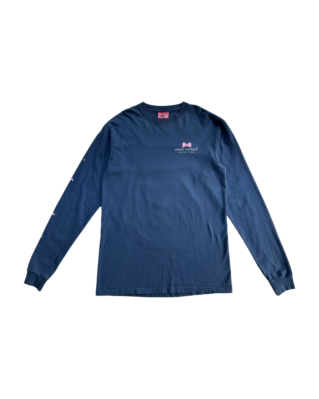 Women's Small Simply Southern Blue Best Memories Are Made Outdoors Long Sleeve Shirt