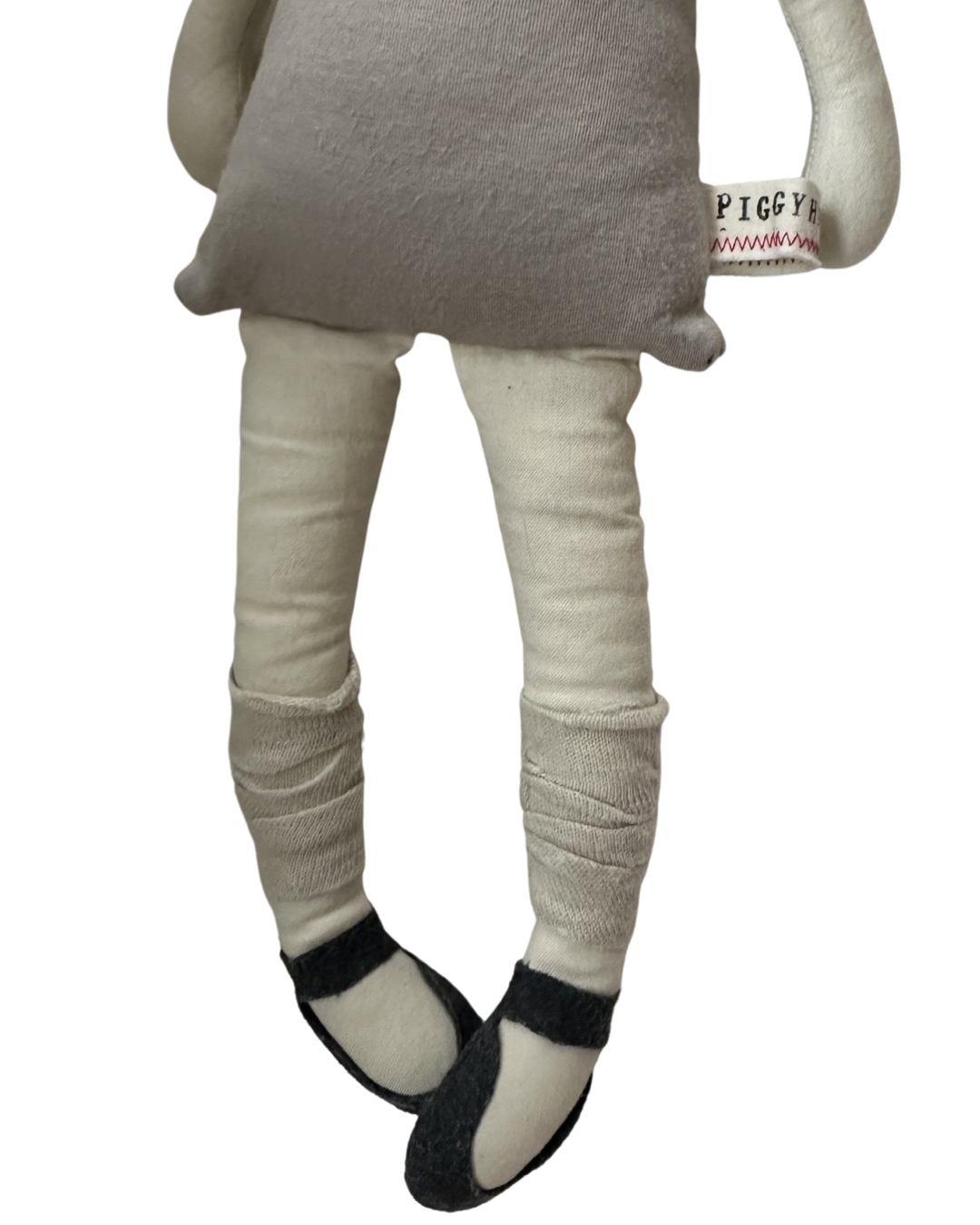 Piggy Hates Panda Handmade Plush Boutique 18” Ballerina Doll