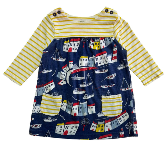 6-12M Baby Girl Boden Lighthouses Nautical  Baby Girl’s.