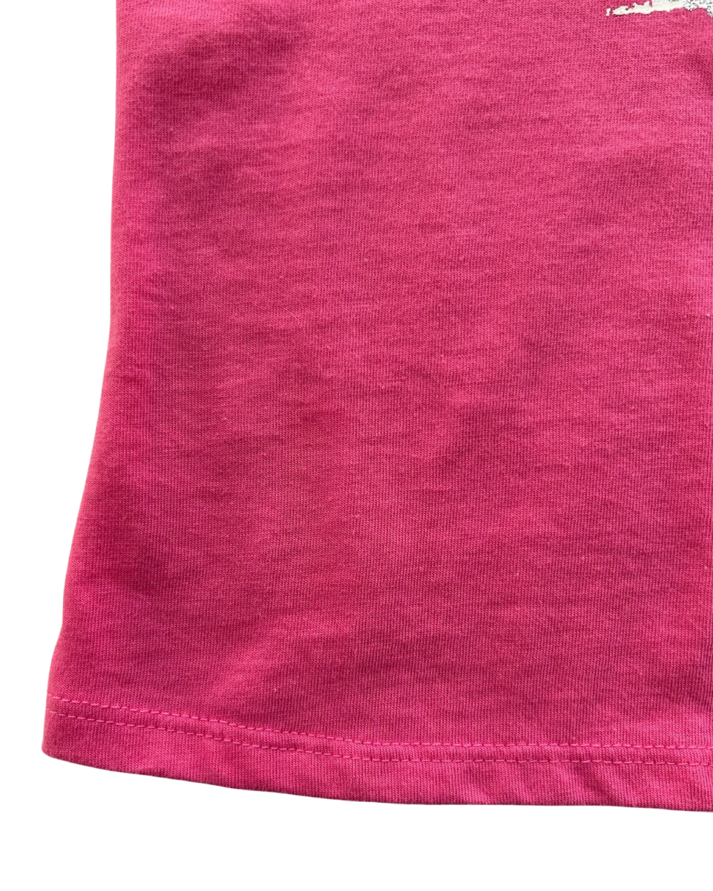 6x Girls 365 Kids Pink Hello Winter Long Sleeve Top