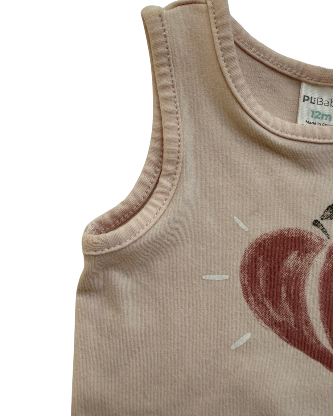 12M Baby Girl PL Baby Peaches 3pc Set