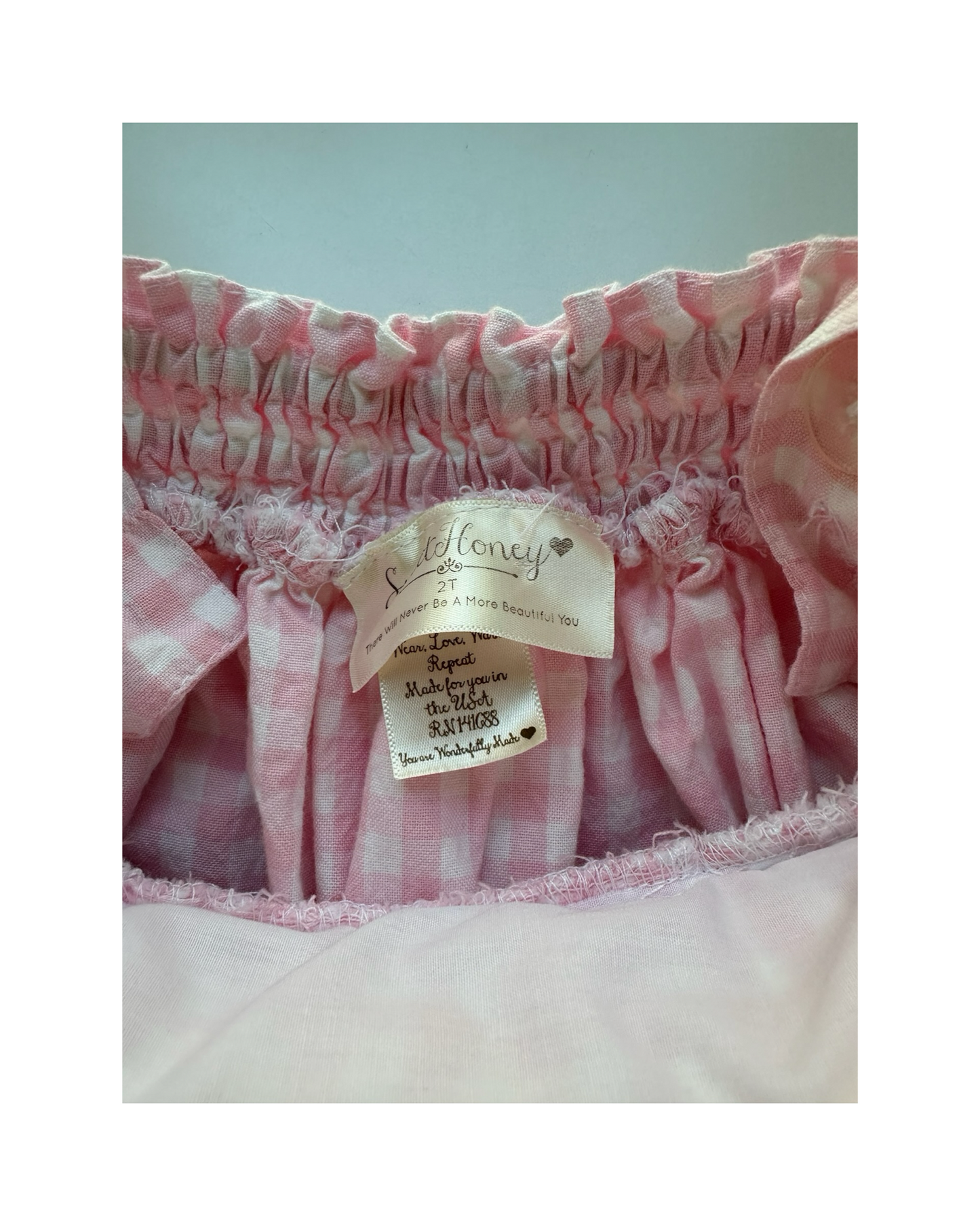 2T Toddler Girl Sweet Honey Vintage Giraffe Knot Dress