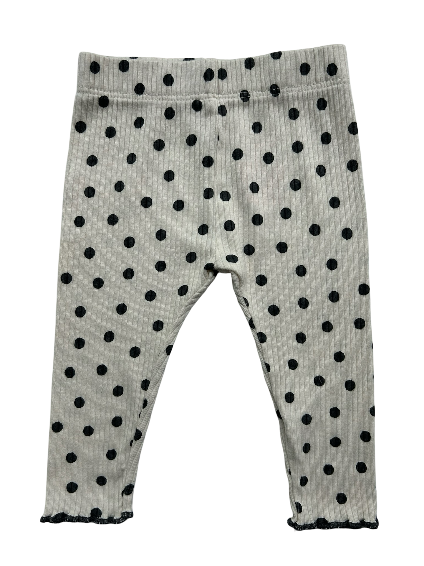 0-3M Baby Girl Cat & Jack Ribbed Polka Dot Outfit