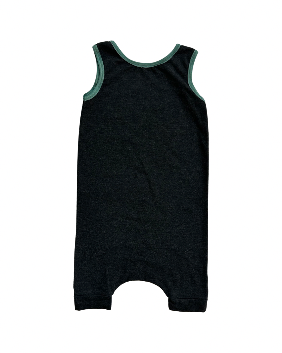 18-24M Baby Boy RAGS to Raches Dark Gray Ice Cream / Popsicle Tank Shortie Romper
