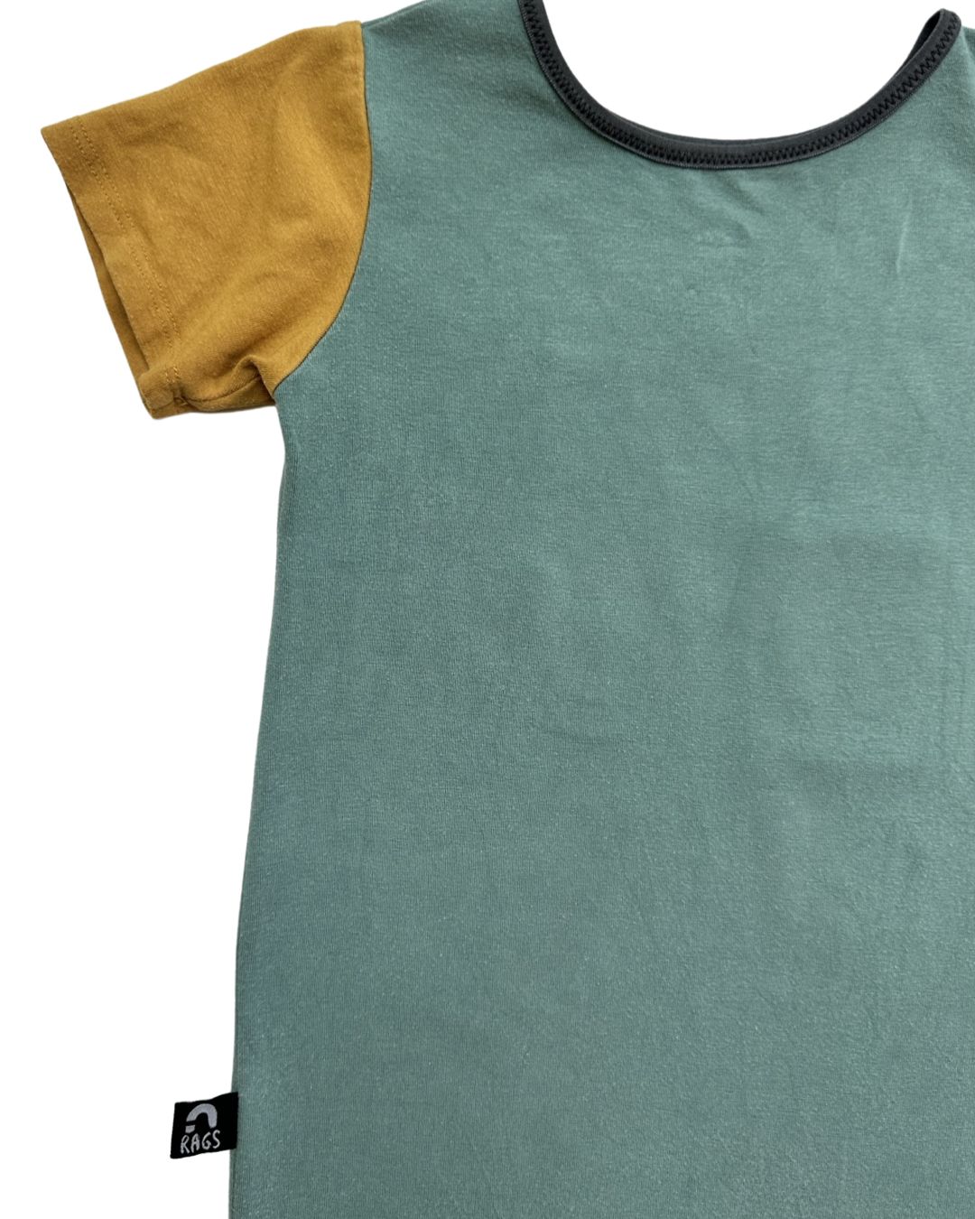 2T Toddler Boy RAGS to Raches Go Outside Shortie Romper