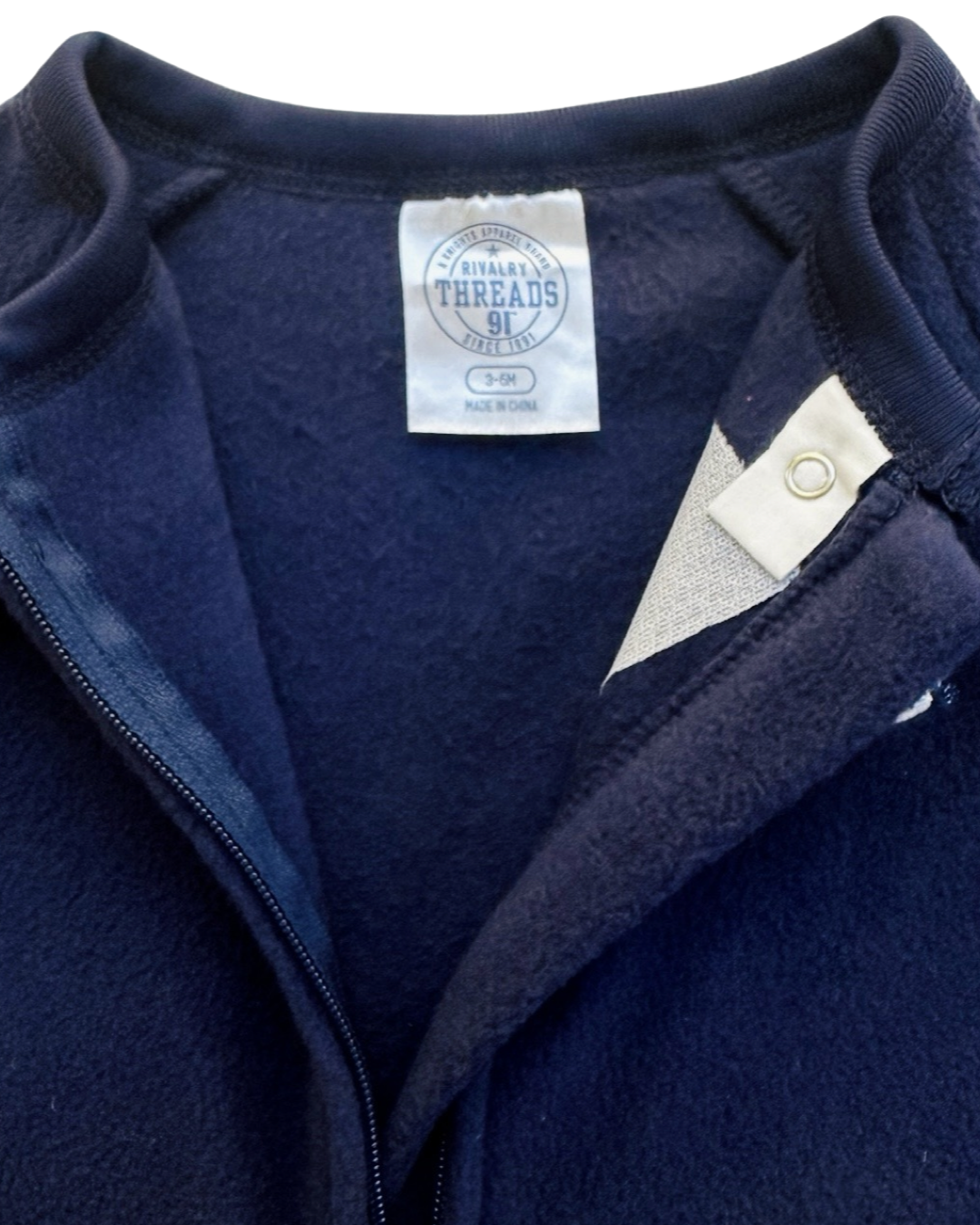 3-6M Baby Boy / Girl UNC University of North Carolina Tarheels Fleece Sleeper