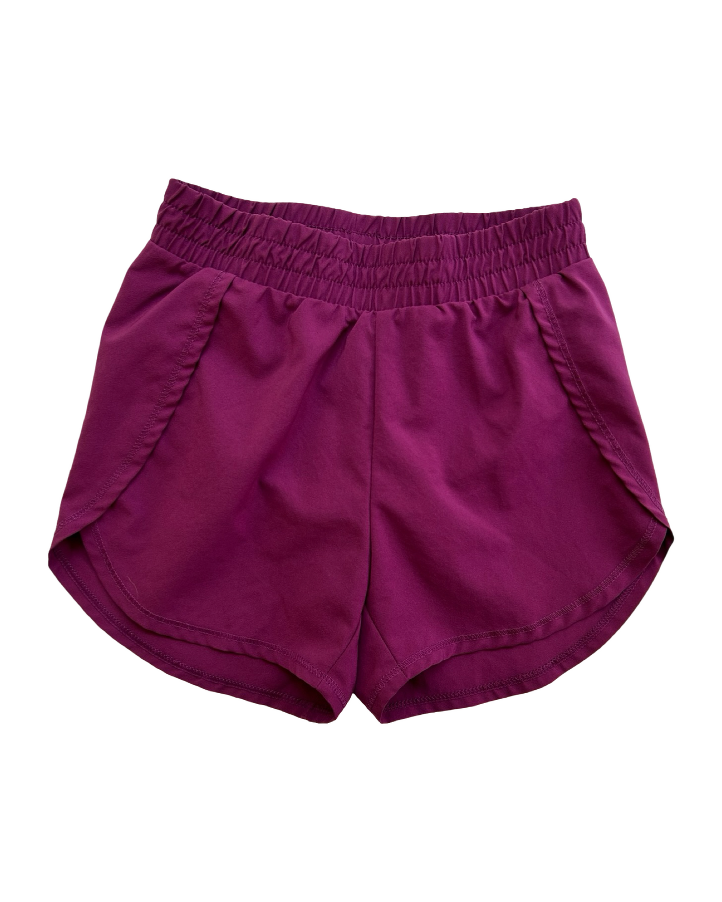 XS 4-5 Toddlers Girls All In Motion Run Purple Short.