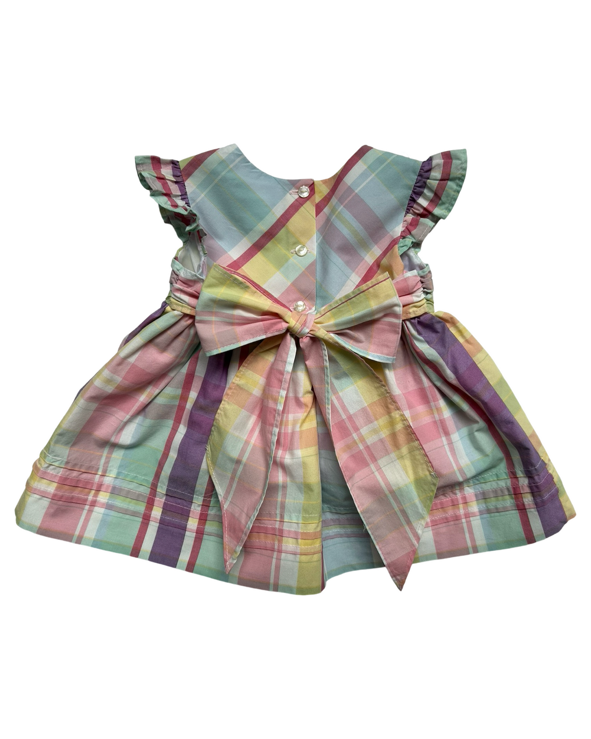 3M Baby Girl Chaps Spring Plaid Dress with Bloomers