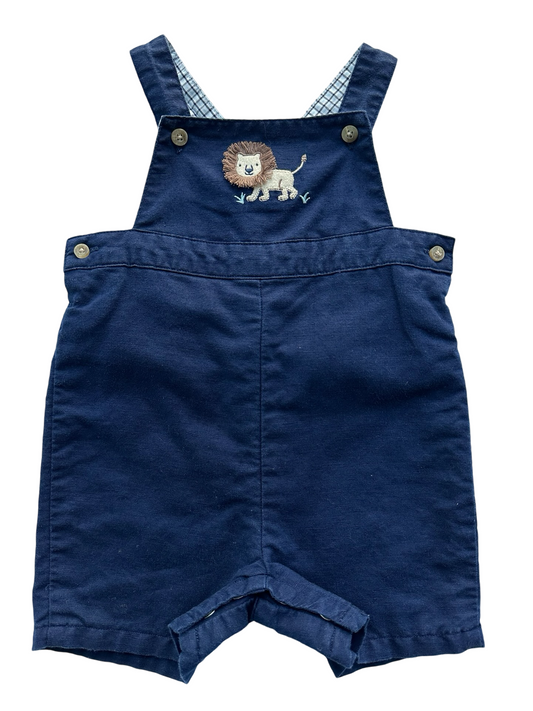 0-3M Baby Boy Janie & Jack Lion 🦁 Outfit Baby Overall Romper