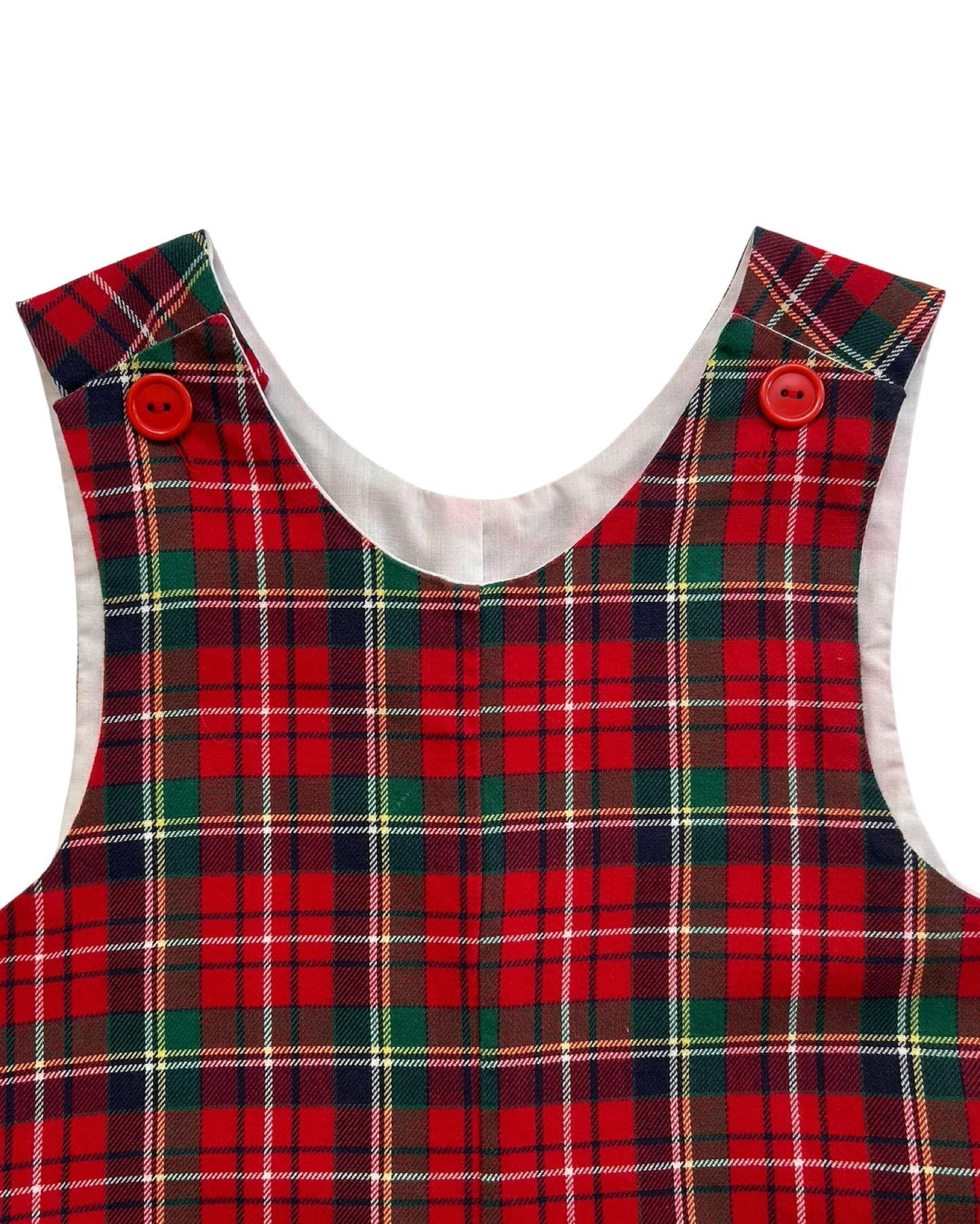 3T Toddler Boys Rags Land Plaid Romper.