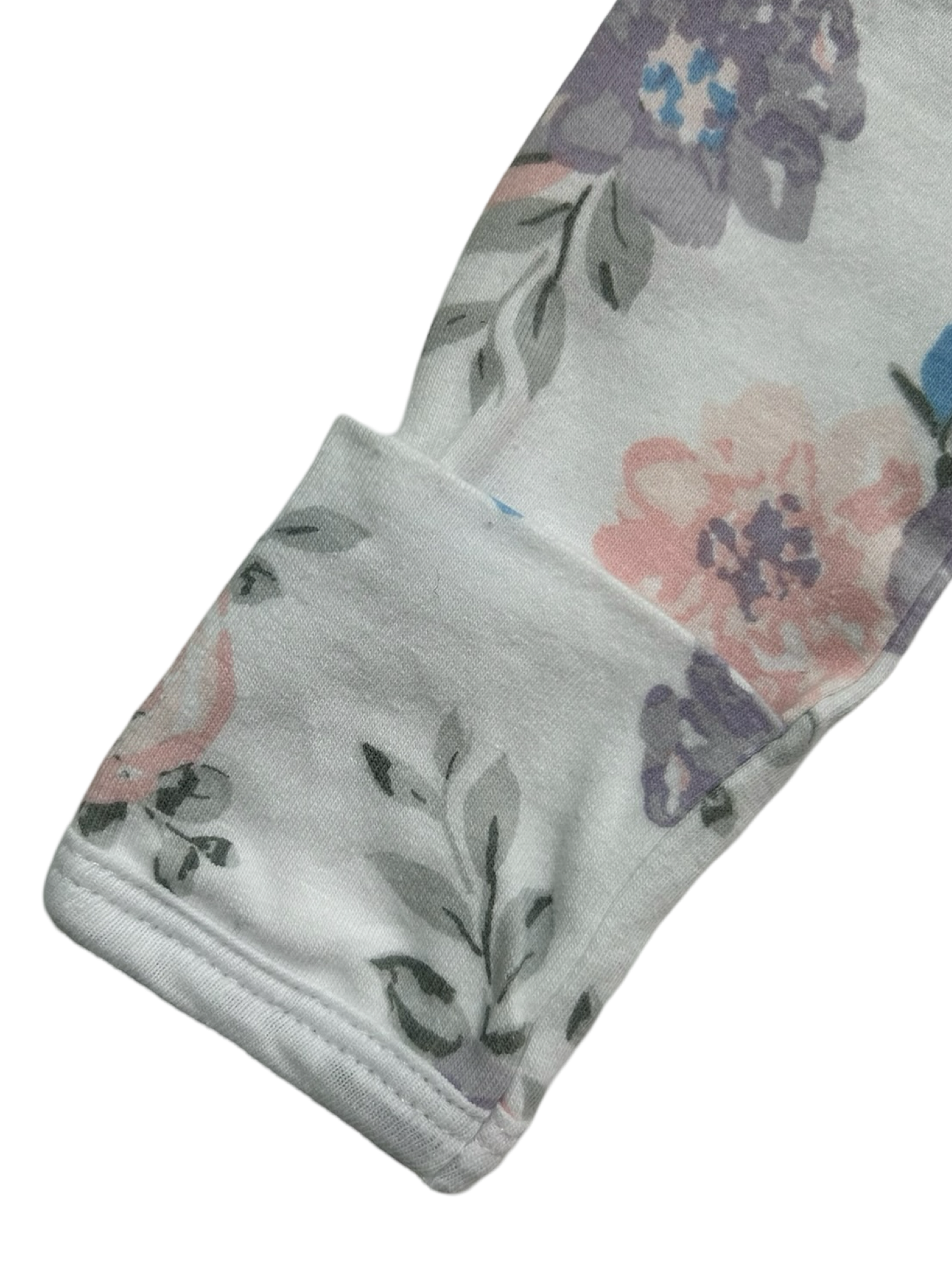3M Baby Girls Baby Essentials Floral Knotted Nightgown.