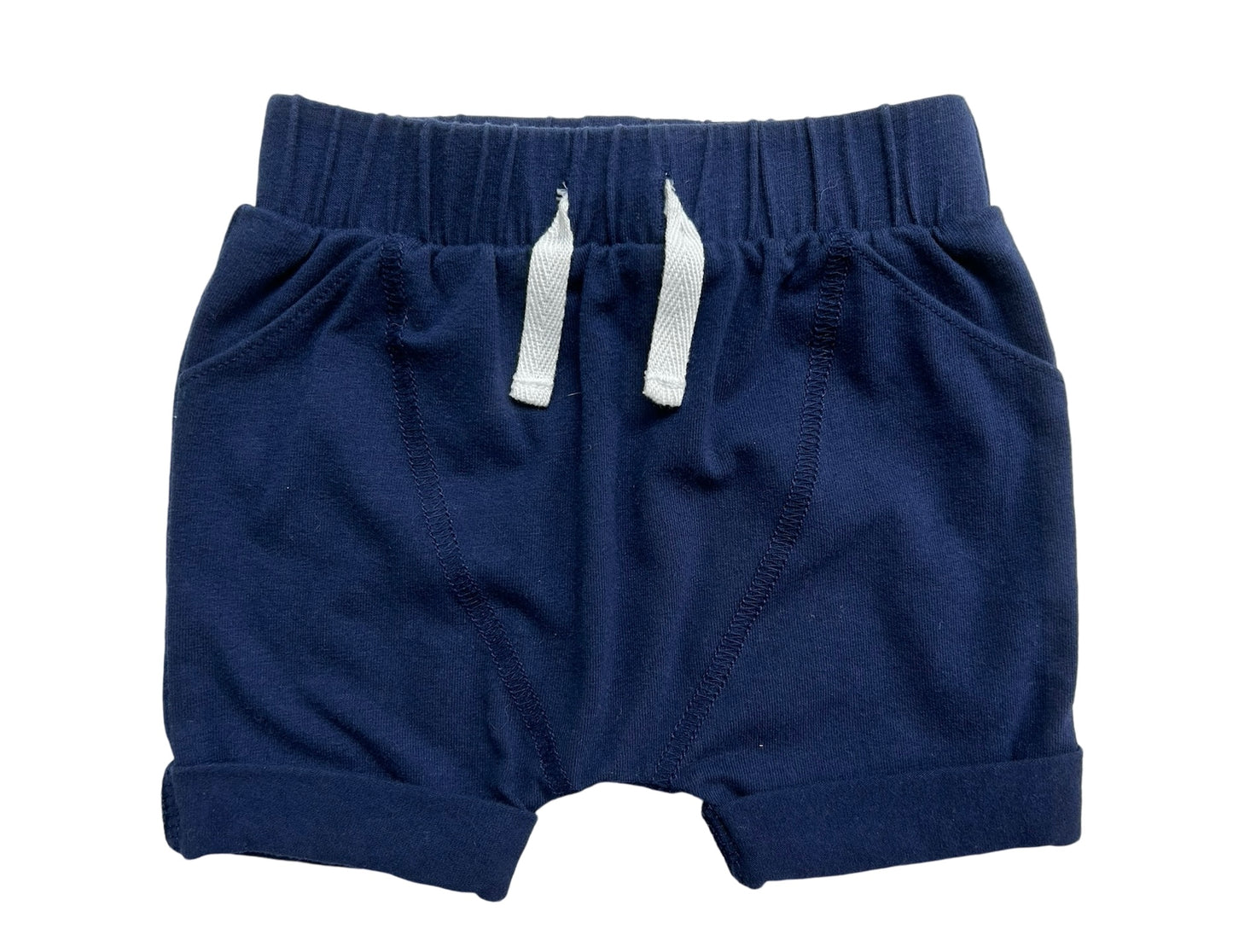 0-3M Baby Boy Cat & Jack Blue Bubble Shorts