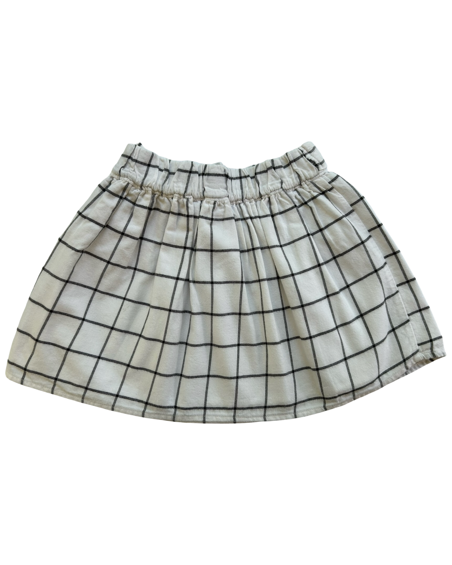 4T Toddlers Girls Carter’s White Skirt Plaid