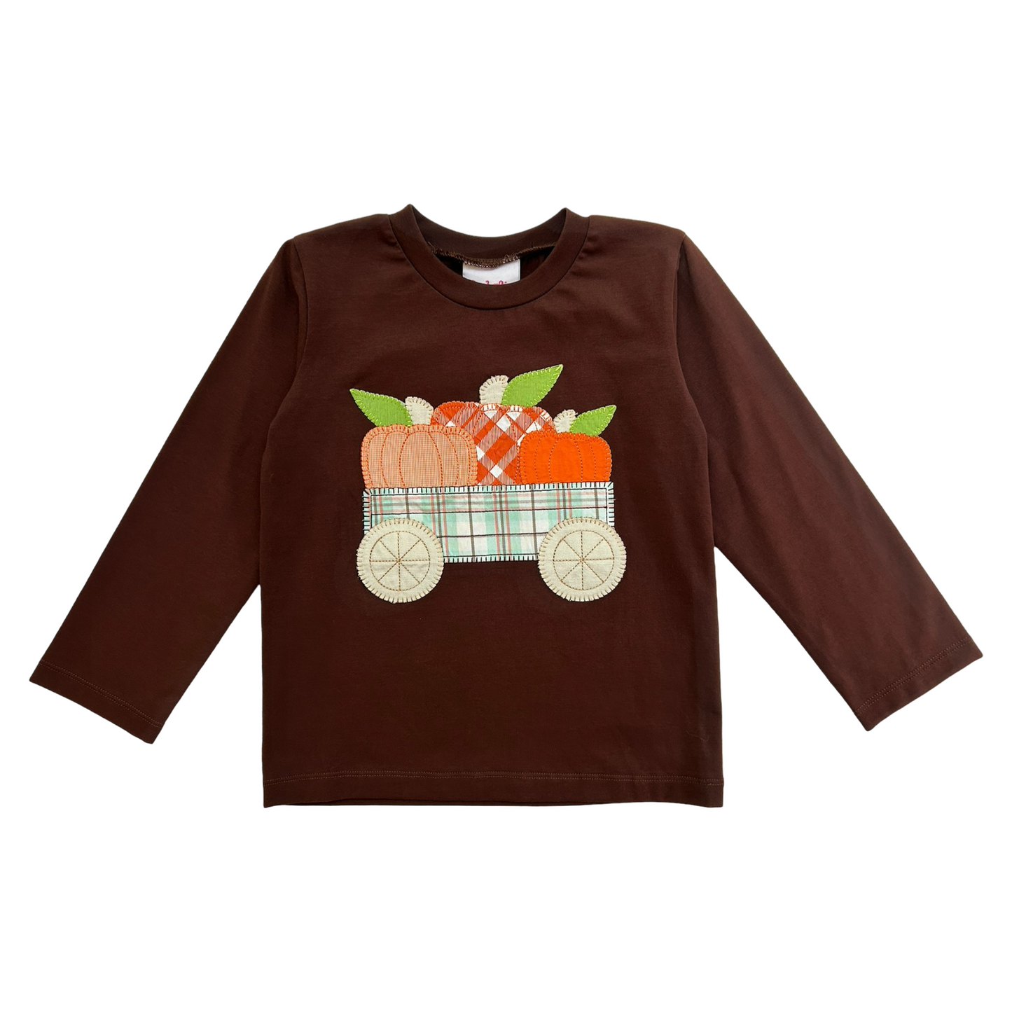 4T Natalie Grant Boutique Fall Pumpkin Appliqué Long Sleeve Shirt Top