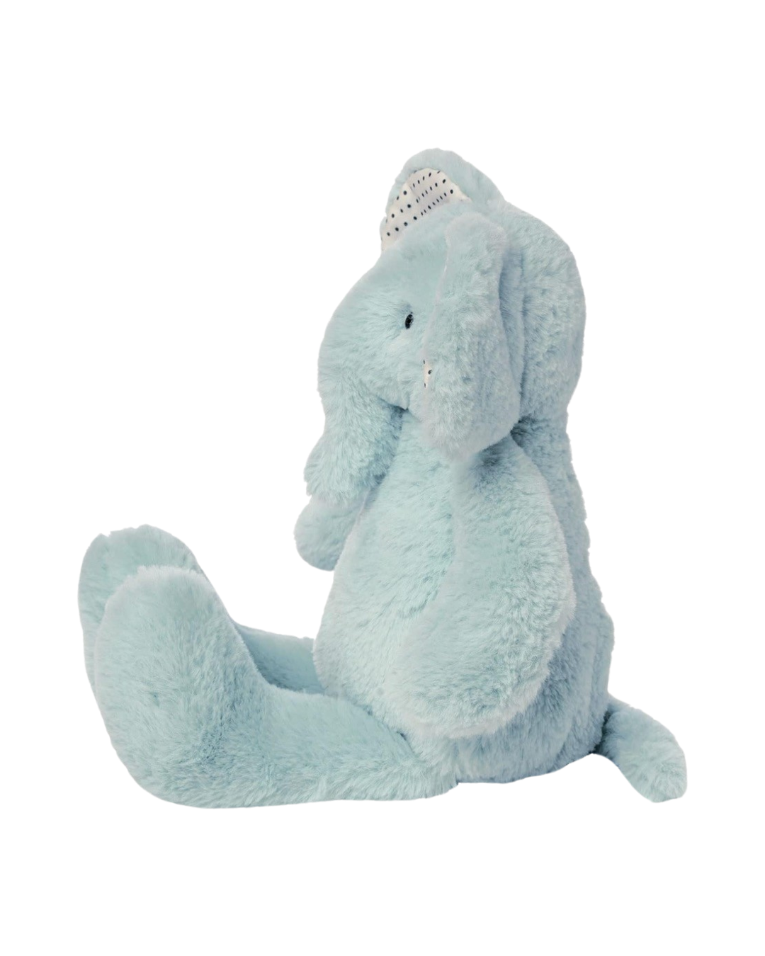 Manhattan Toy Co. Pattern Pal Blue Elephant 14” Plush Baby Lovey Stuffed Animal
