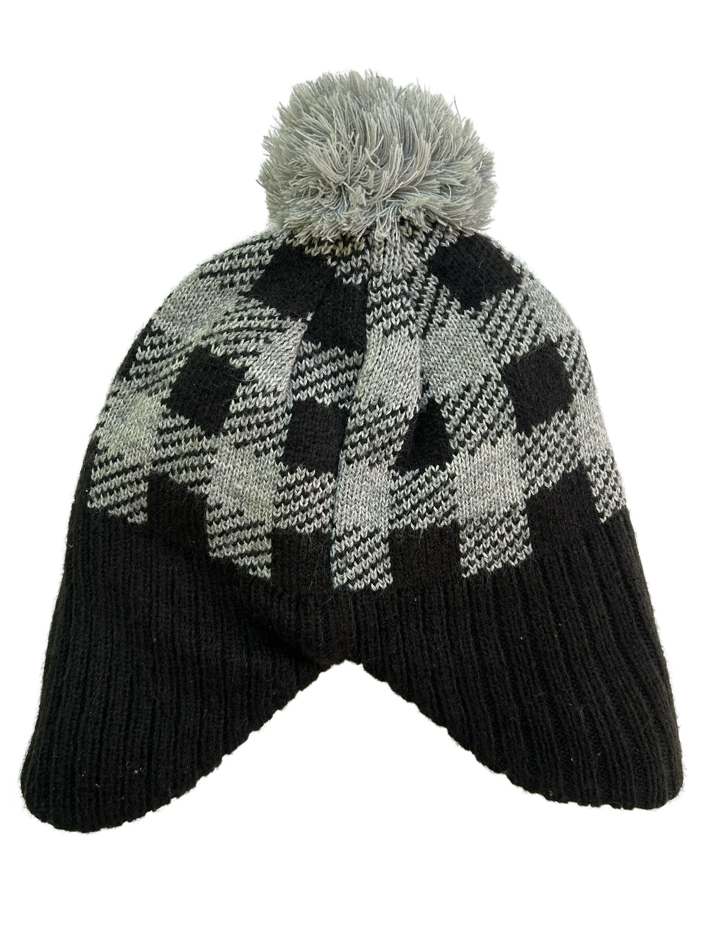 One Size Kids Wonder Nation Beanie Winter Knit Hat Cap Bear Logo.