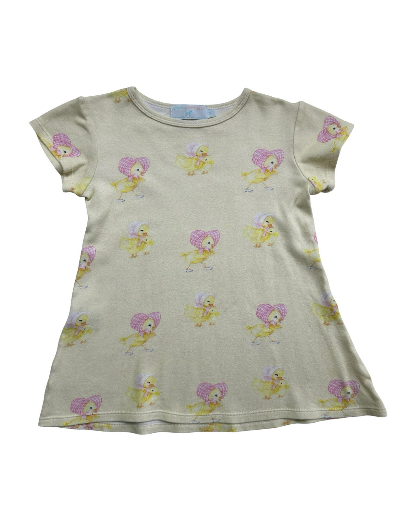 4T Toddlers Girls Sal & Pimenta Duck 🐥 A Line Tunic Top.