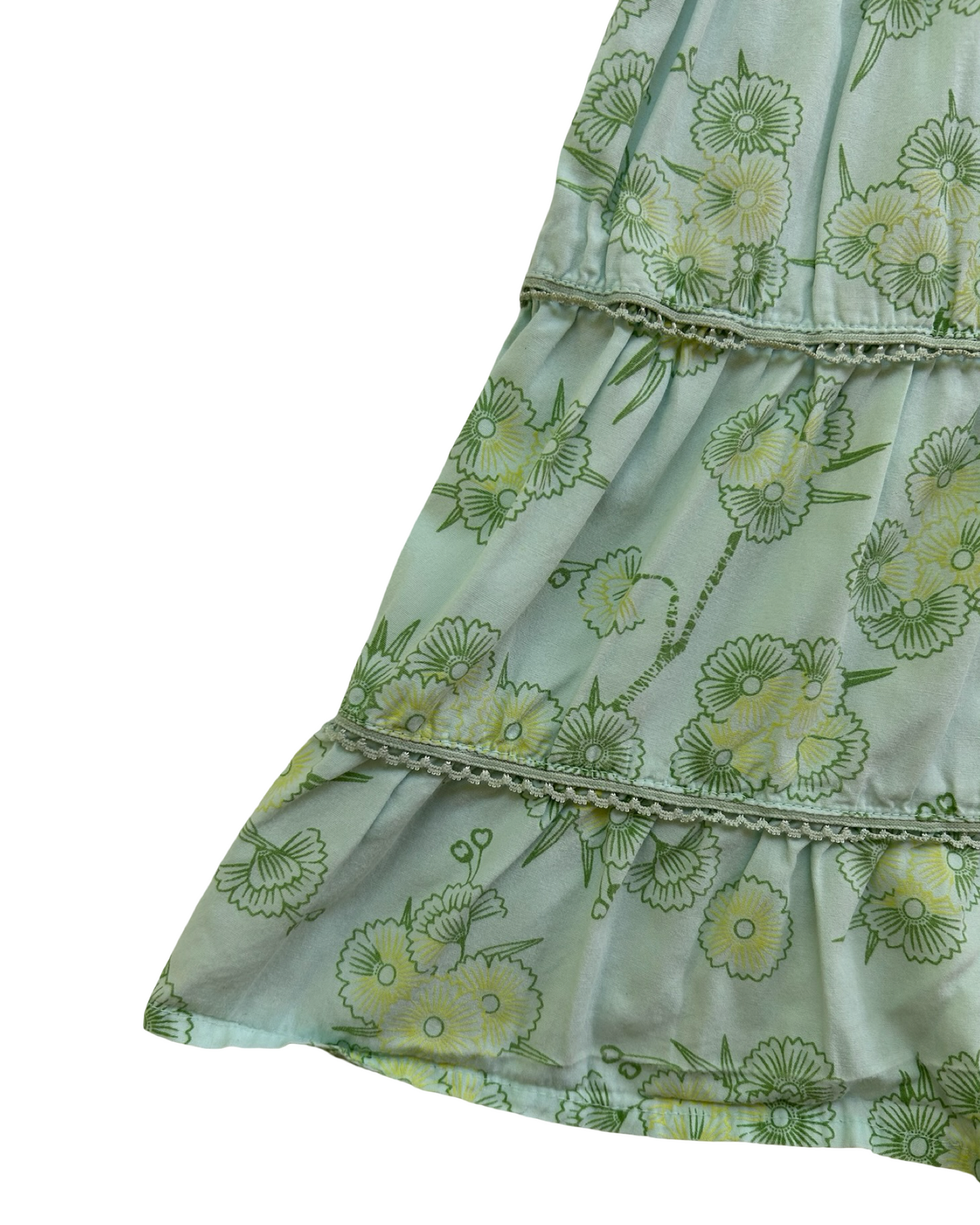 4T  Toddlers Girls Old  Navy Floral Printed, Sleeveless Tiered, Ruffle Tiers Dress.