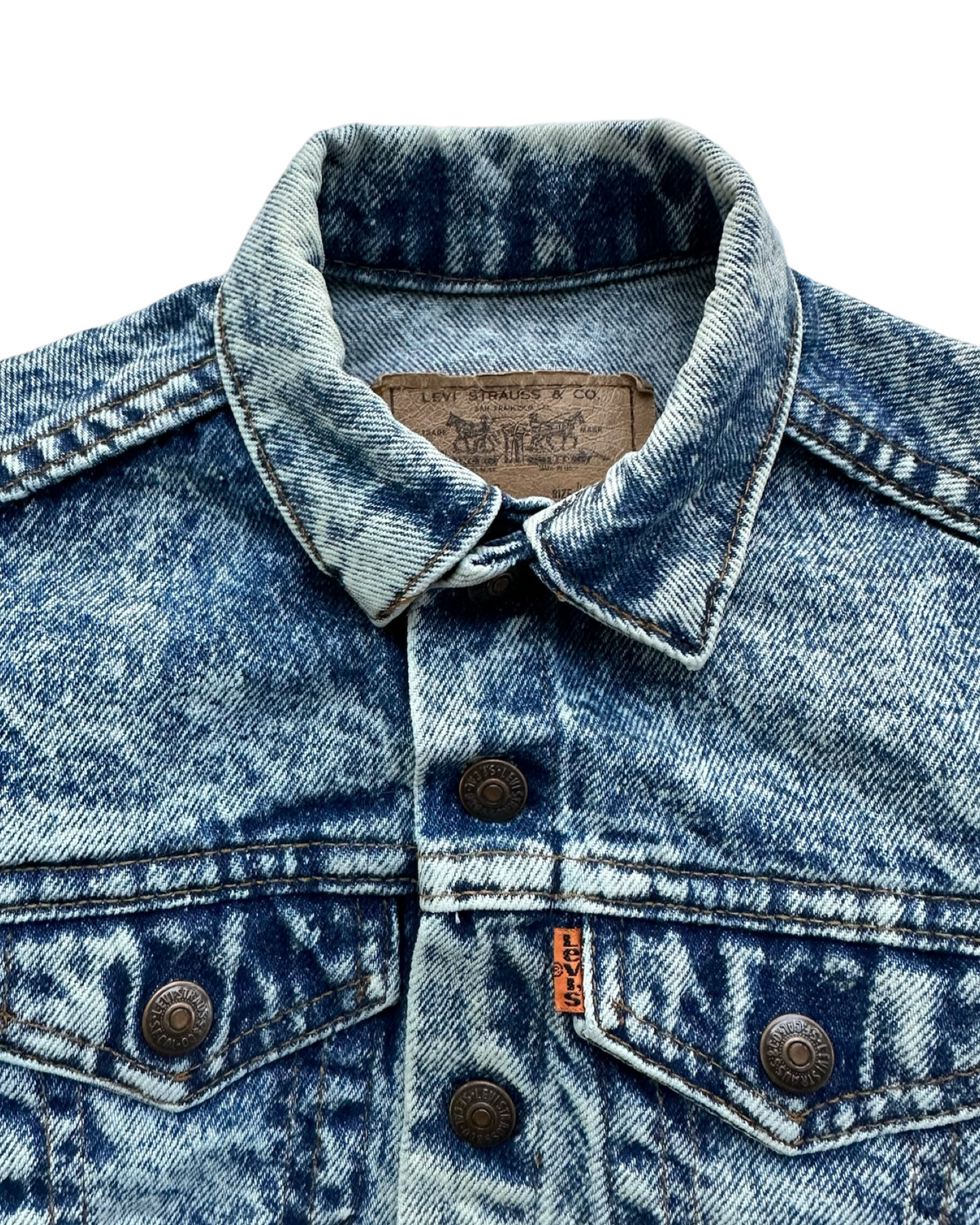 4T Toddler Girl / Boy REG Levis Orange Tab Vintage Jean Jacket