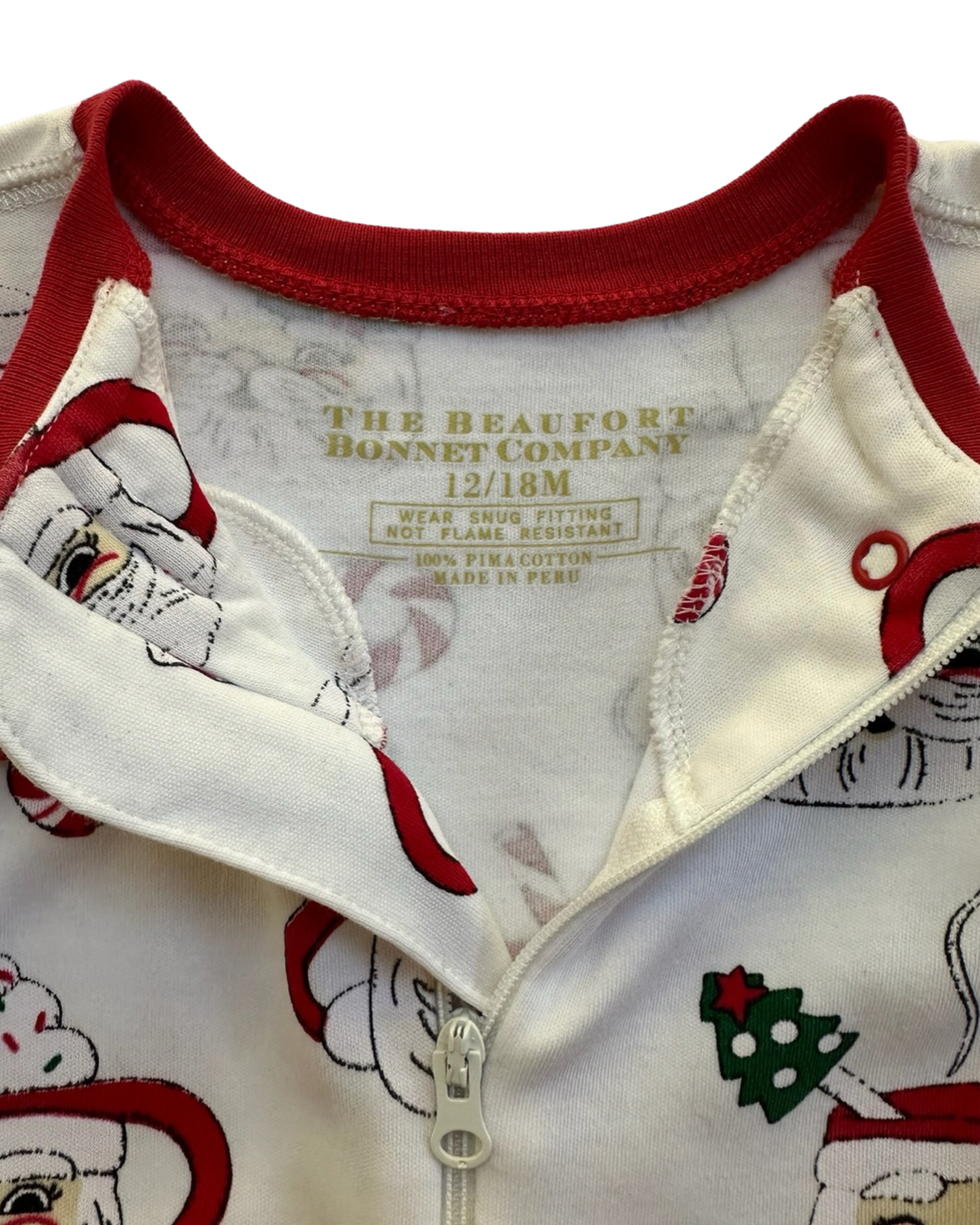 12-18M Baby Boy / Girl TBBC Beaufort Bonnet Company Hot Cocoa Santa Keeping Spirits Bright Knox Christmas Night Nights