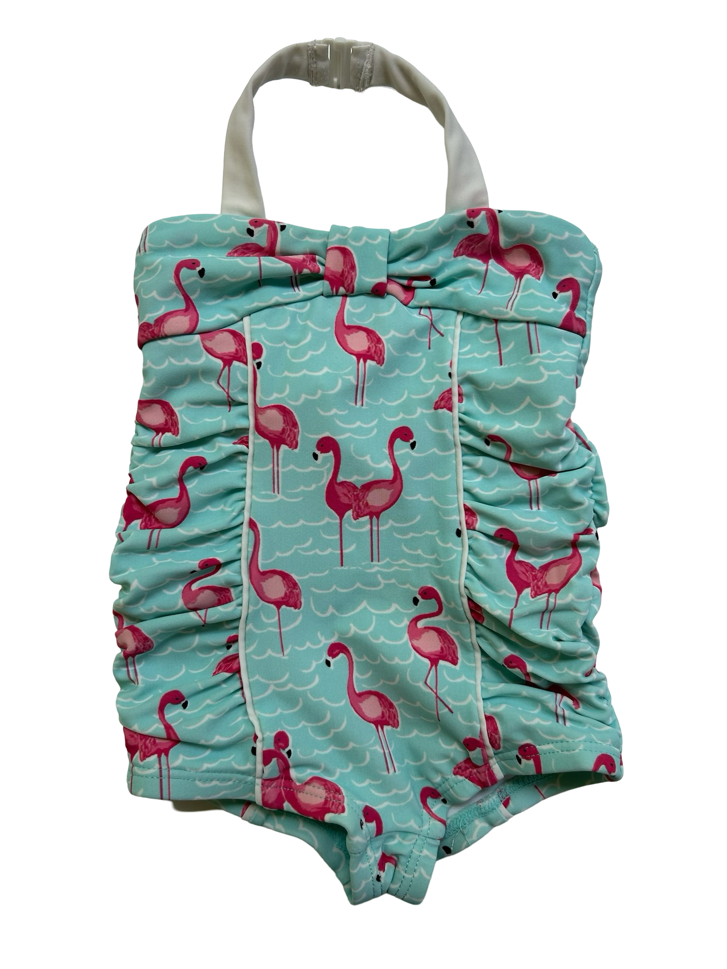 3M - 6M Baby Girl Janie & Jack Flamenco Swim Suit One Piec