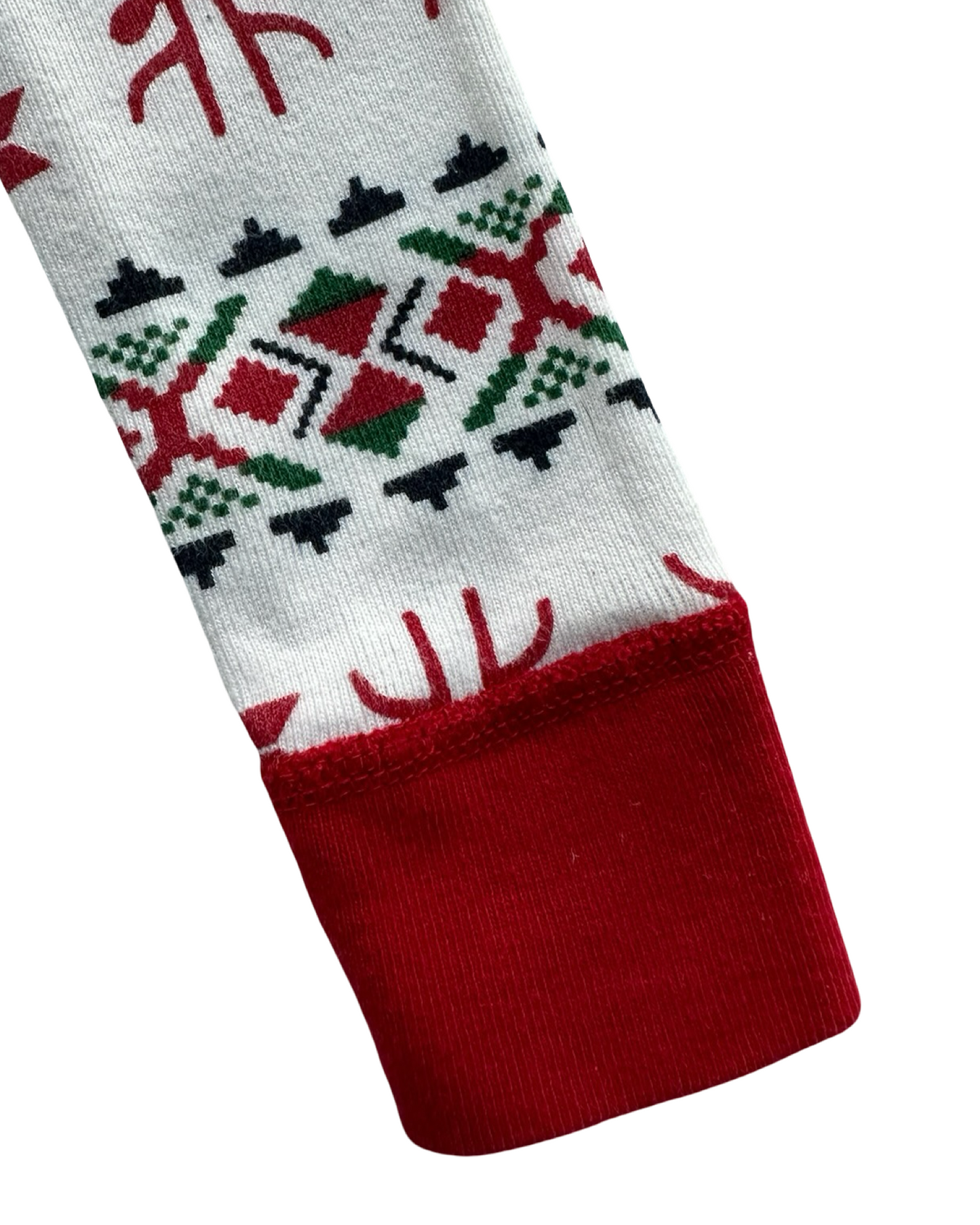 3T Toddler kids (Unisex) Hanna Andersson Dear Dear Organic Cotton Christmas Pjs 2 Pieces Set