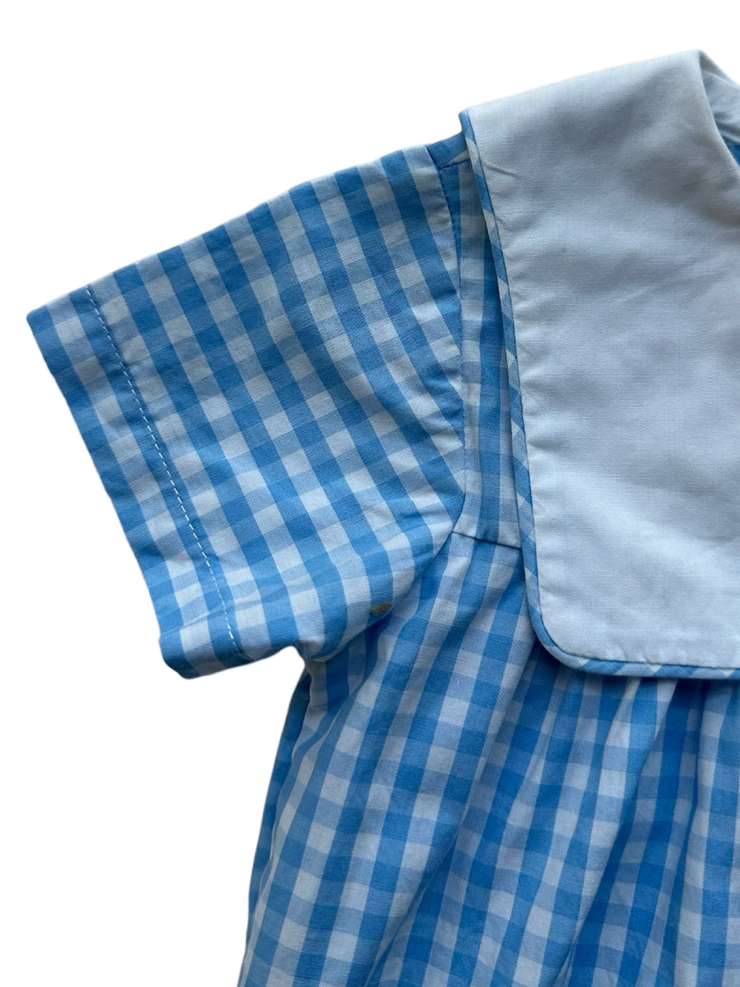 0-6M Baby Boys Dolce Mia Short Sleeve Romper With Square Neck.