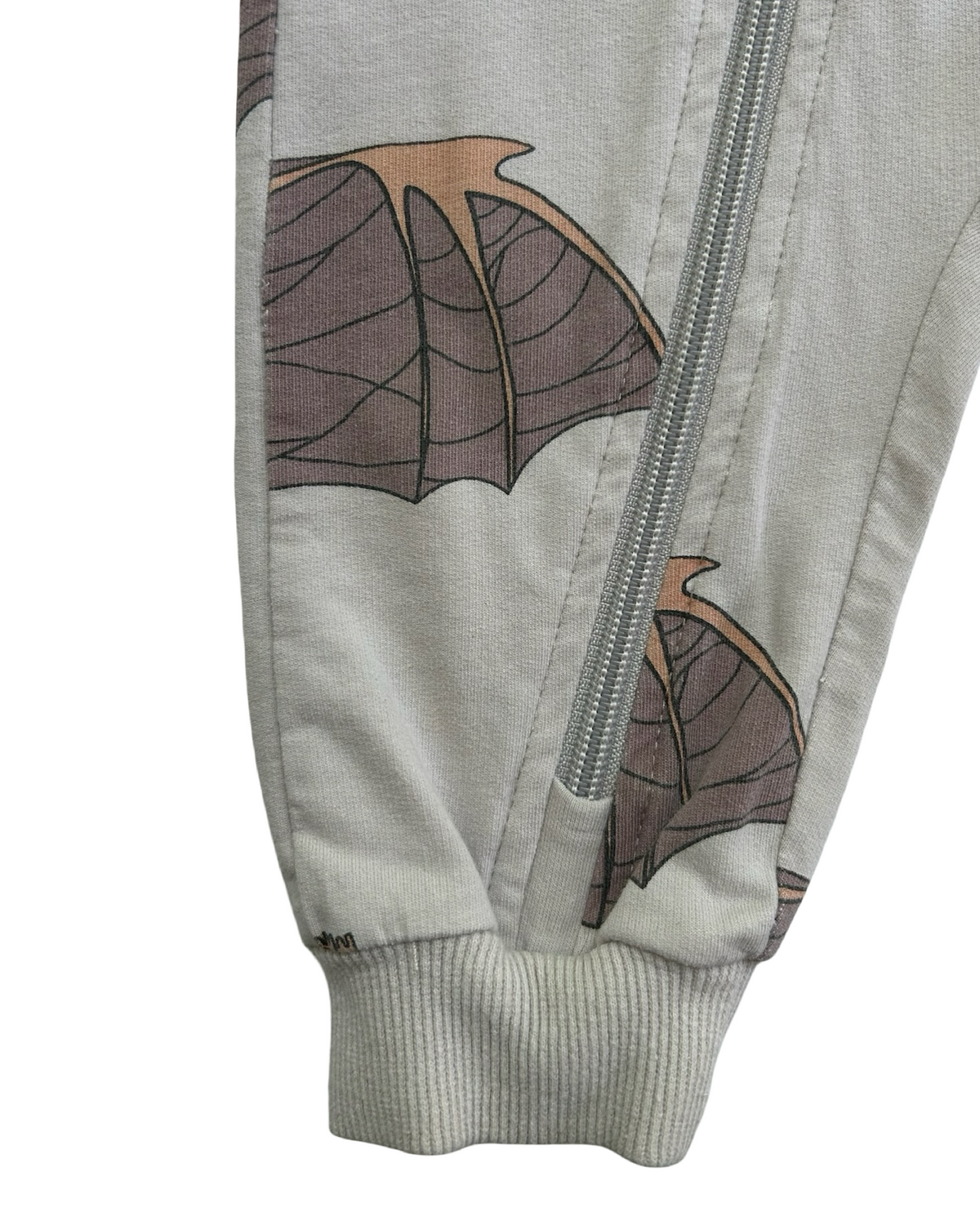 80-86 Baby Boys Mini Rodini Zipper Jumpsuit Bat Design. Approximate Age: 9-18 Months