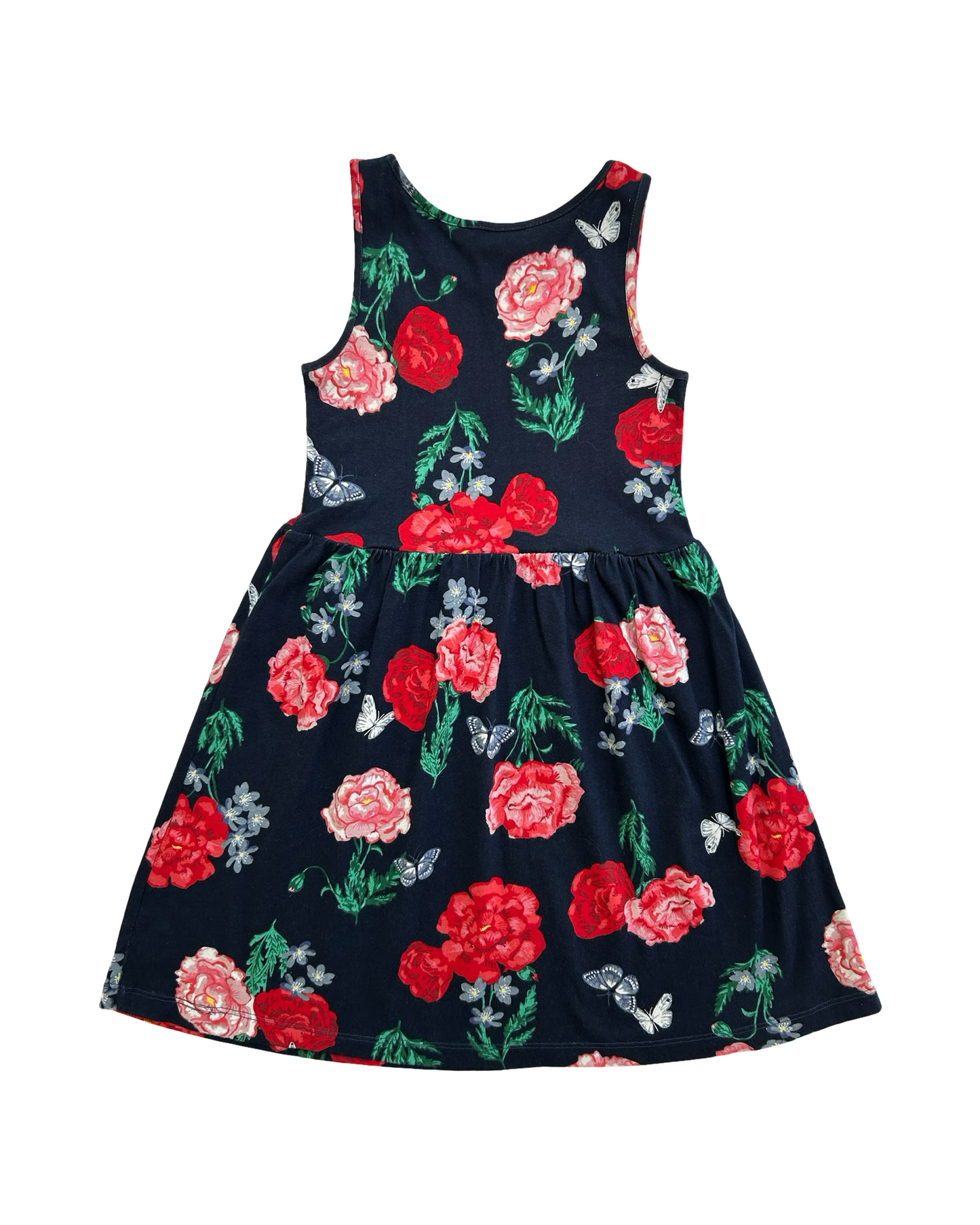 4T-6T Toddlers Girls H&M Floral Sleeveless Dress.