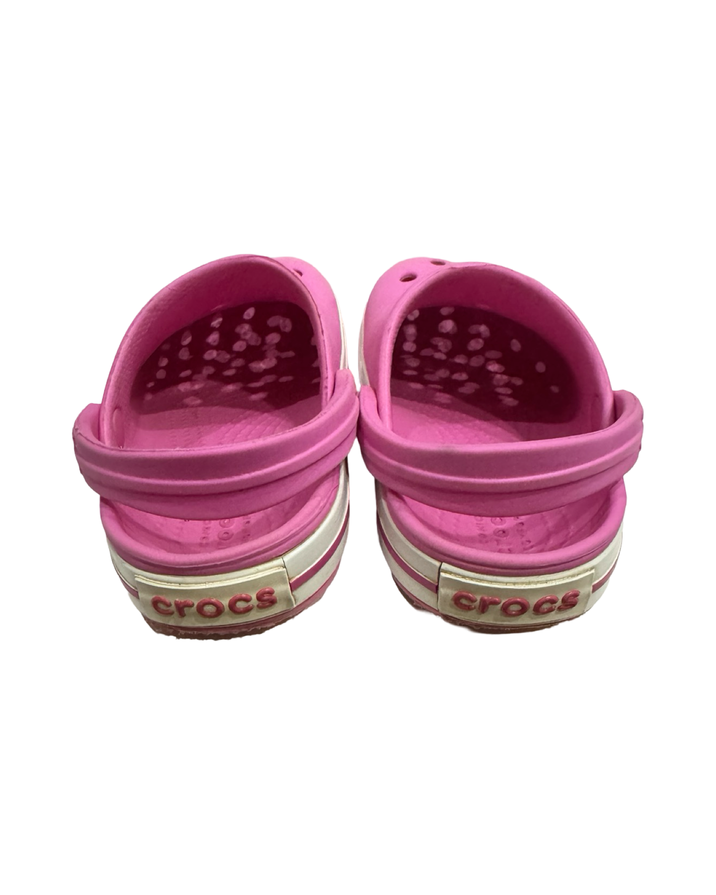 9C Toddler Girl Pink Classic Crocband Crocs Shoes