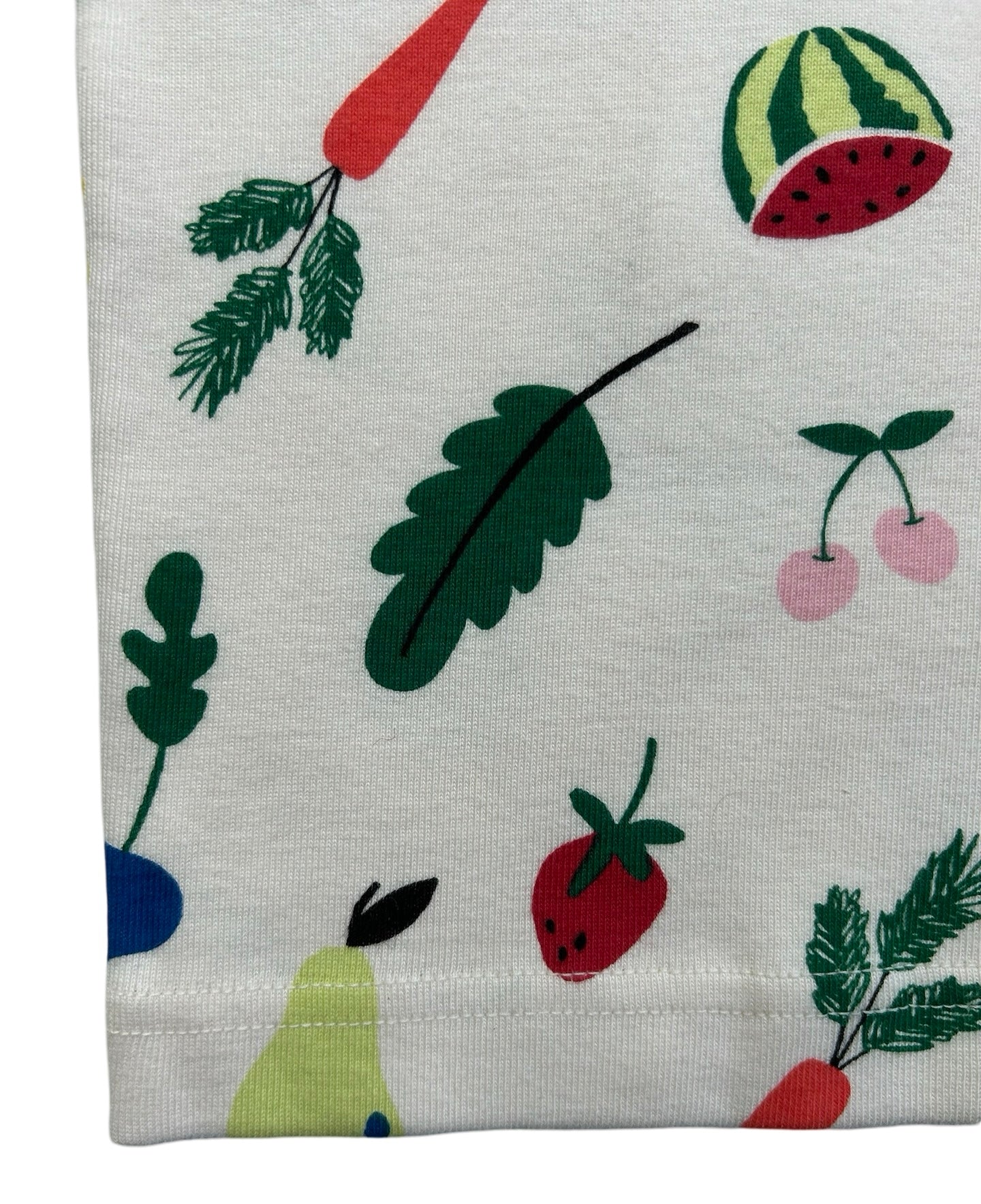 18M-24M Hanna Andersson Baby Girls Fruits / Veggies Print Long Sleeve Pajamas 2 Pieces Set. NWT