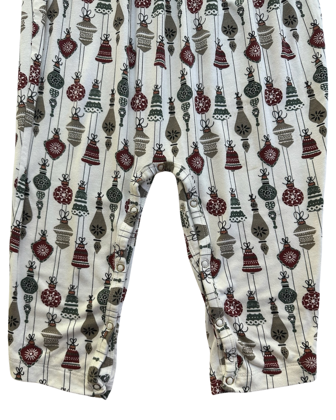 18M-24M Baby Girl Kate Quinn Bamboo Christmas Ornament Romper