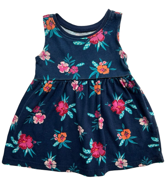 0-3M Baby Girls Old Navy Floral Dress.
