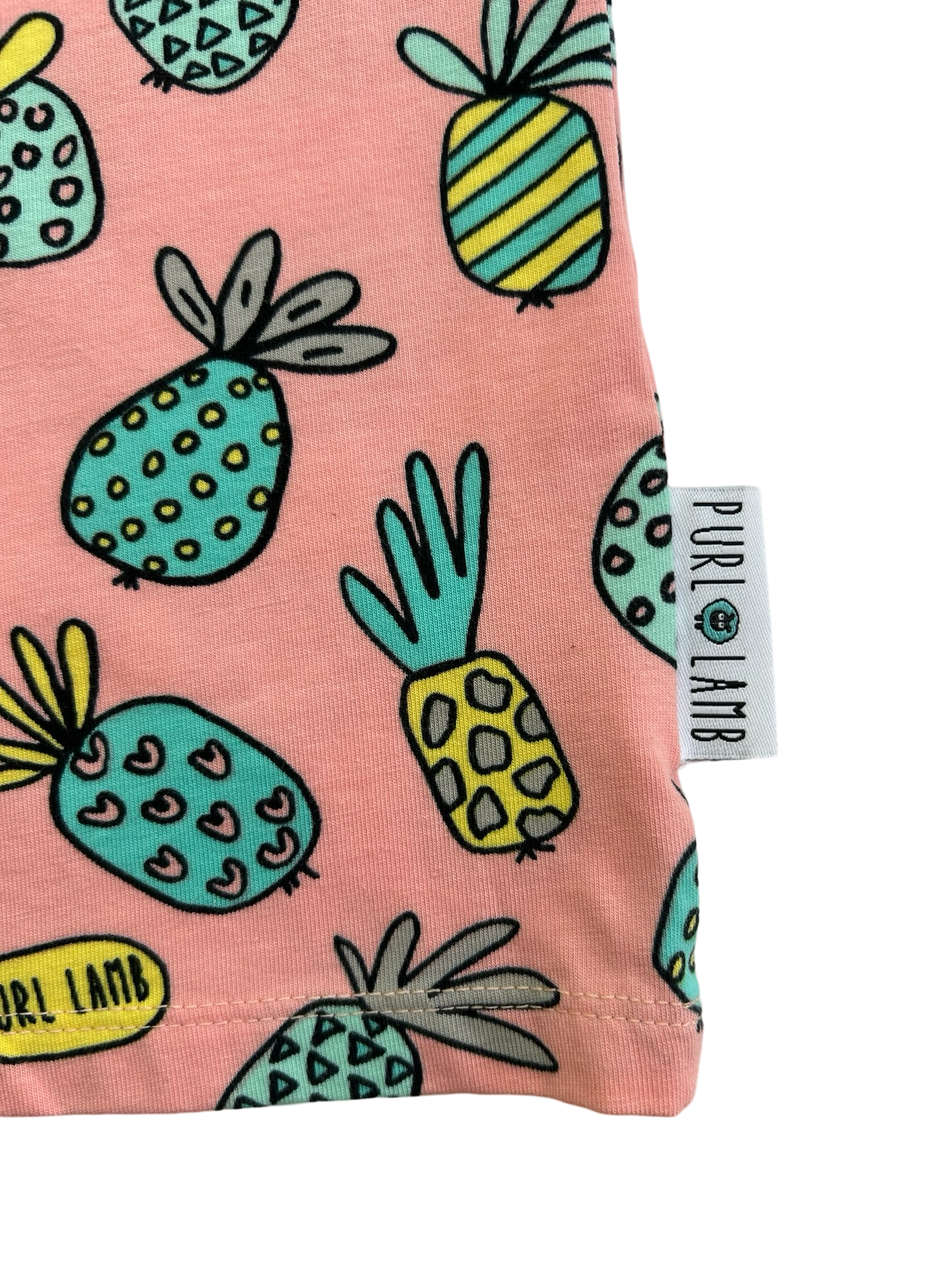 4T / 5T Toddler Boy Girl PURL Lamb Pineapple Tank Top And Shorts Set