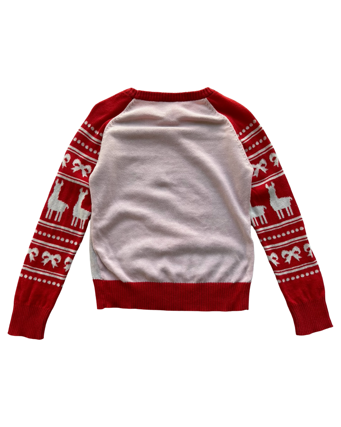 XS 4T-5T Toddler Holiday Sweater FA LA LA LA Llama Christmas Pullover Sweater