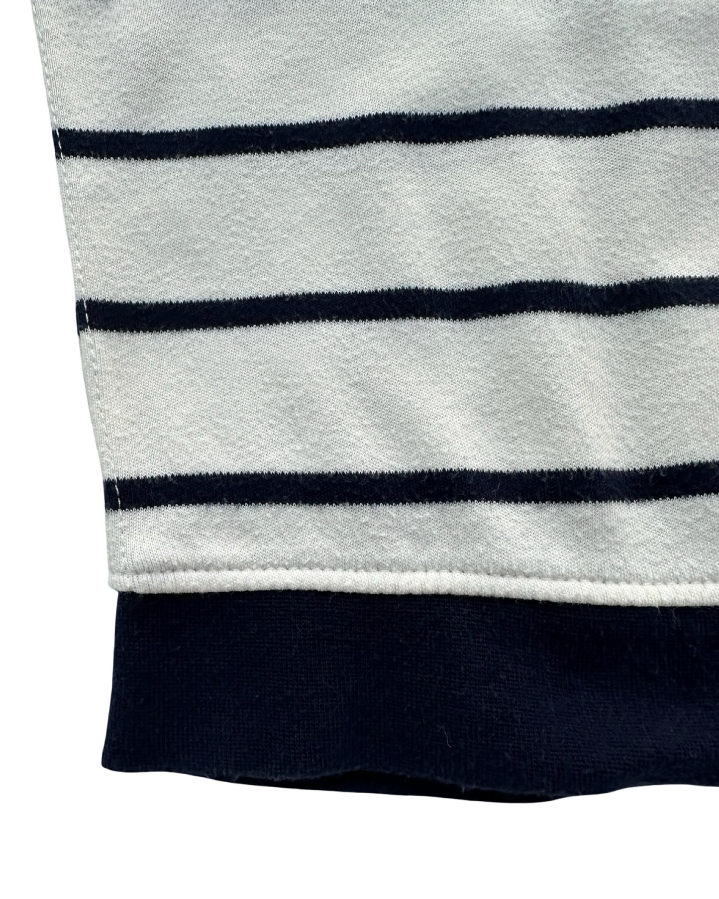 3T Toddler Boys Polo Ralph Lauren Striped 1/4 Zip, Long Sleeve Sweatshirt.