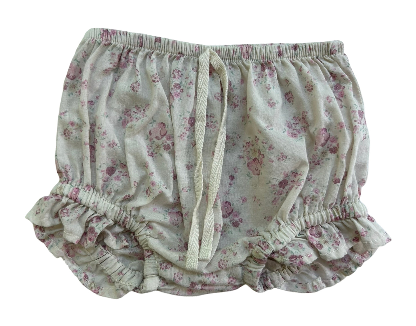 0-3M Baby Girl Jaime Kay Ruffle Pink Floral,Top & Bottom