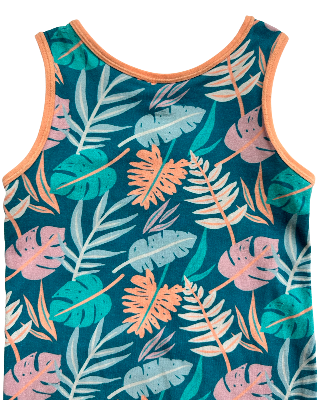 18-24M Baby Boy RAGS to Raches Tropical Tank Shortie Romper