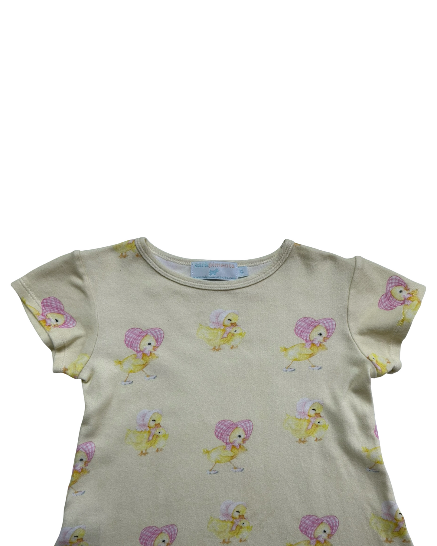 4T Toddlers Girls Sal & Pimenta Duck 🐥 A Line Tunic Top.
