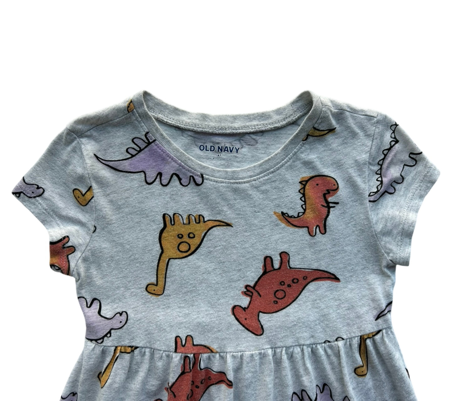 4T Toddler Girls Old Navy Dinosaur 🦖🦕 Print Dress