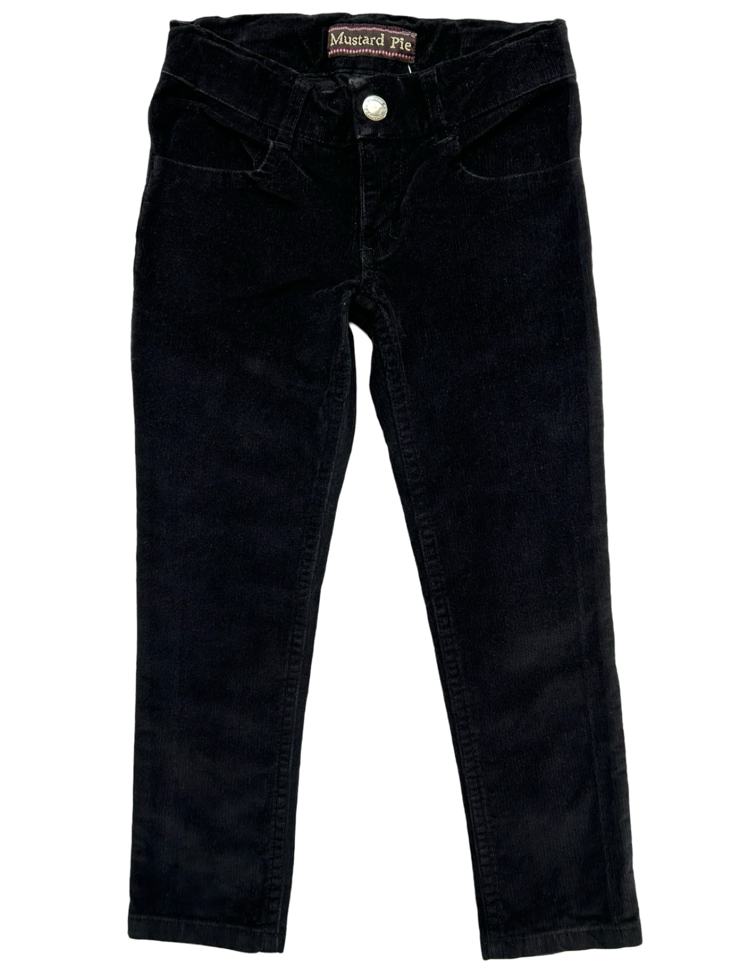 2T Toddler Girls Mustard Pie Corduroy Pants.