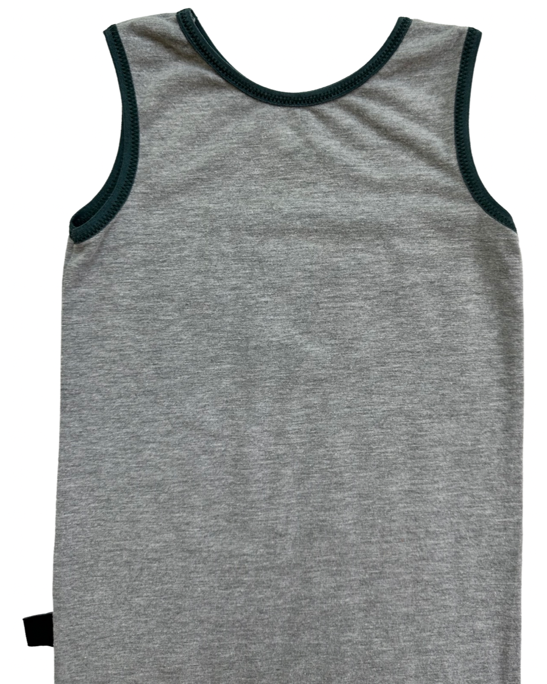 12-18M Baby Boy RAGS to Raches Gray Hooray Owl Tank Shortie Romper