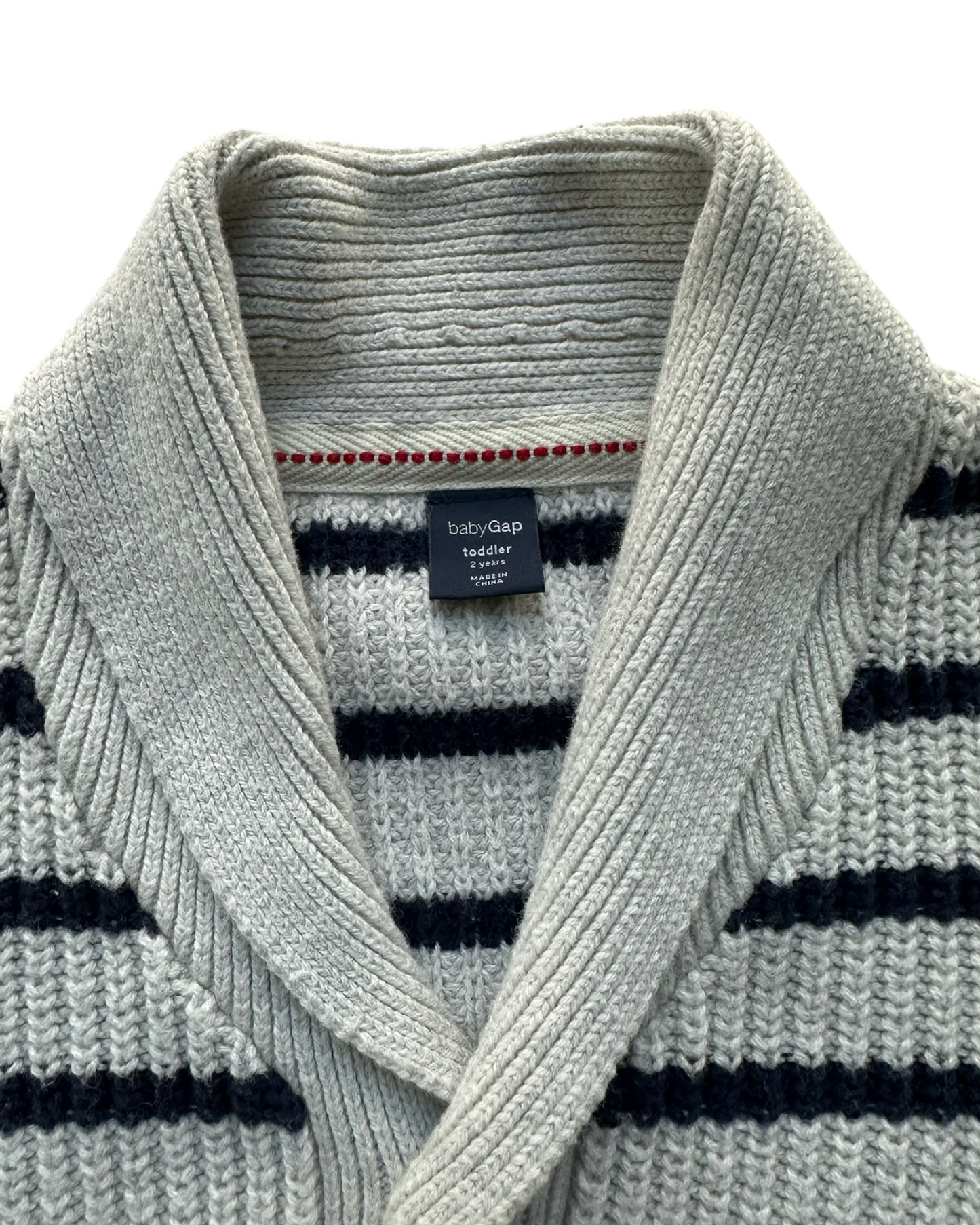 2T Toddler Boys Baby Gap Cream Cardigan Sweater.