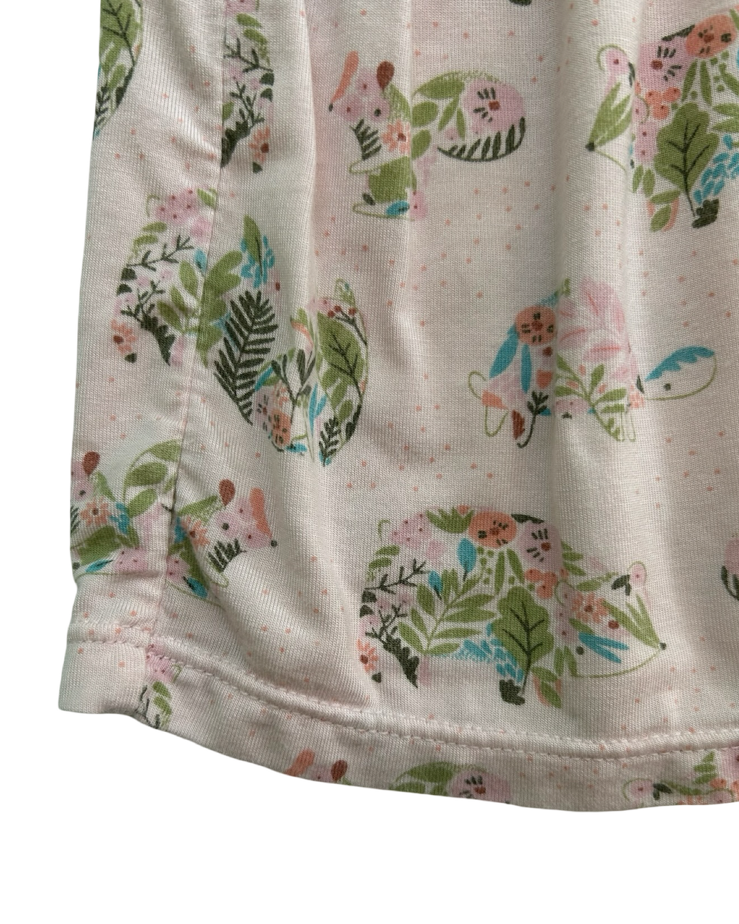 6M-9M Baby Girls Magnetic Me Floral Squirrel Dress.