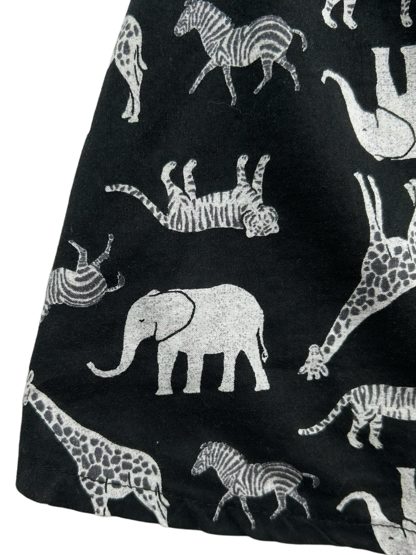 3M-6M Baby Girls Old Navy Ruffle Top Safari  Animal Dress