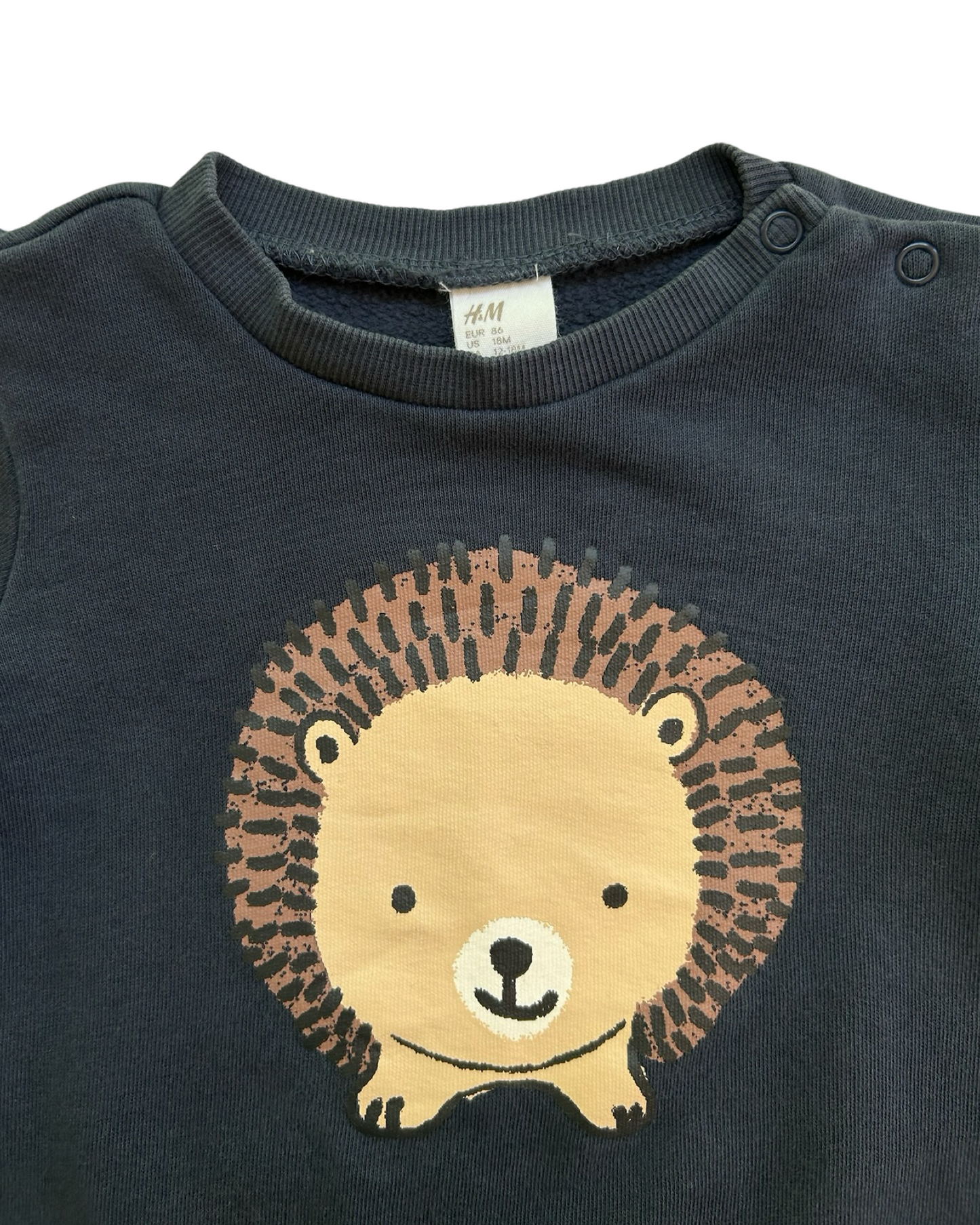 18M Baby Boy H&M Sweatshirt  With Motif Lion